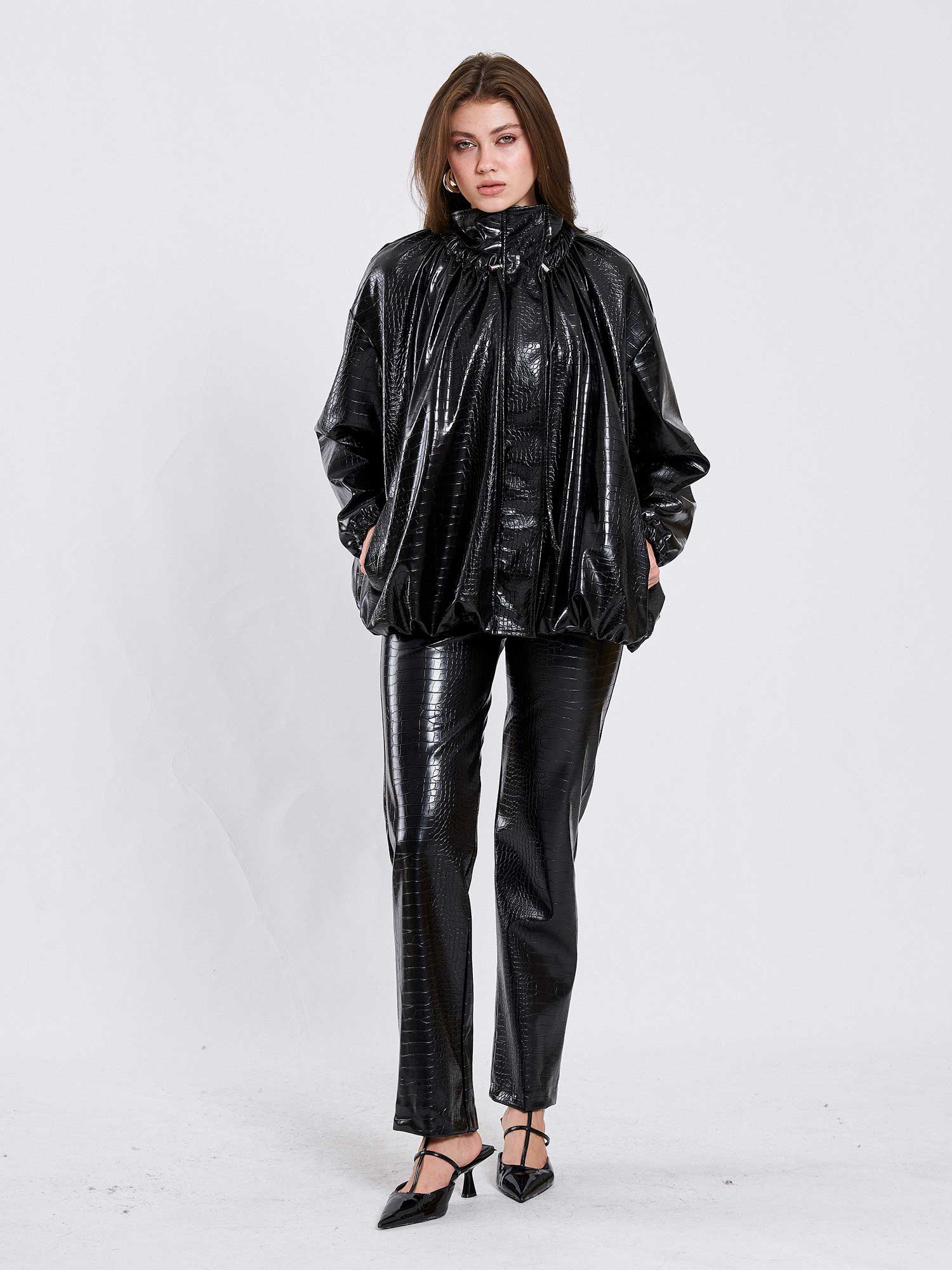 160848 Oversize Balon Deri Mont