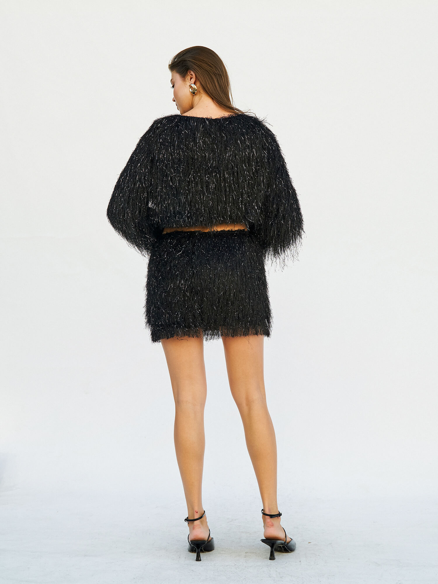 071779 Saçaklı Bluz