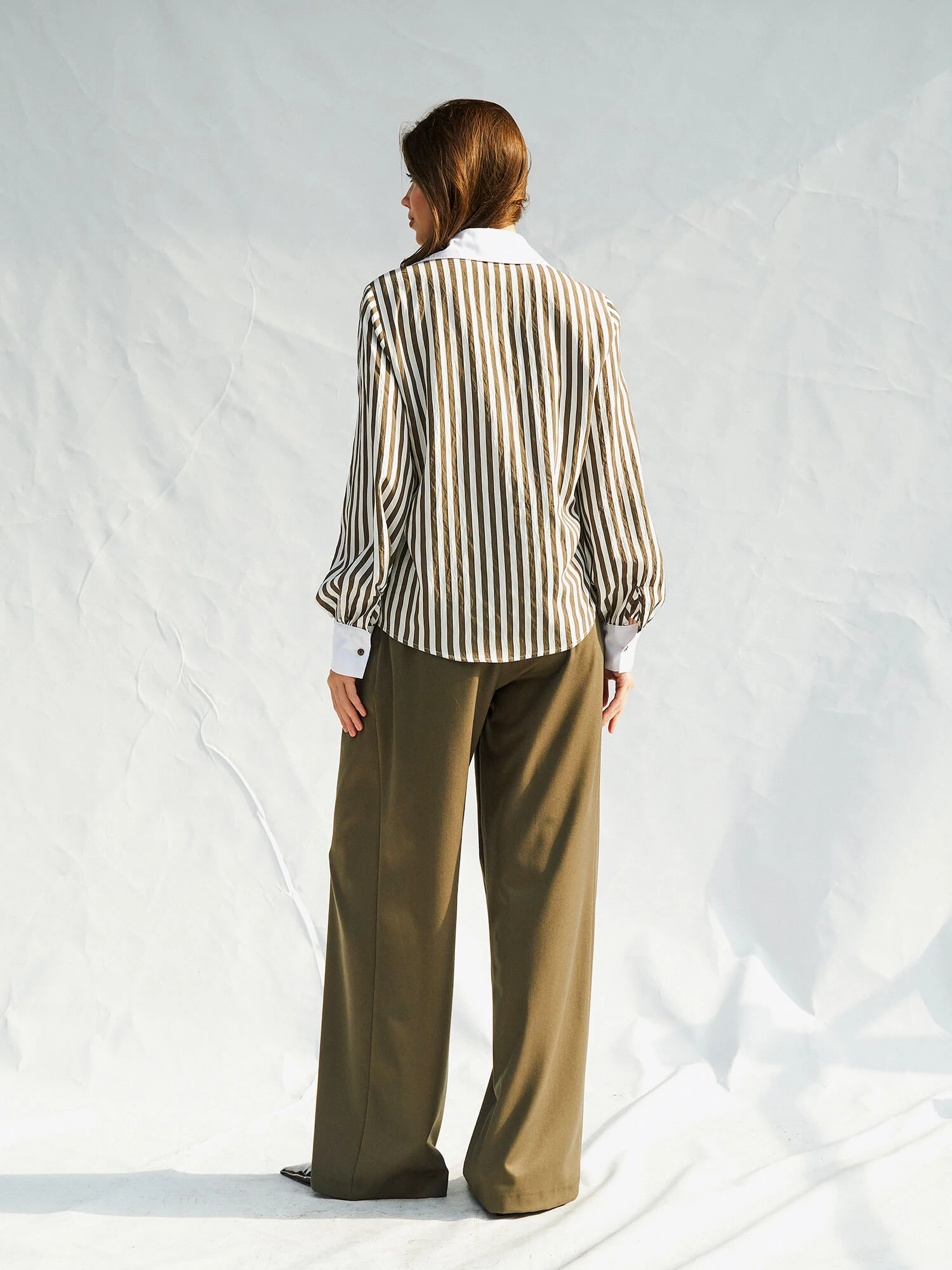 080726 Garnili Erkek Yaka Gömlek