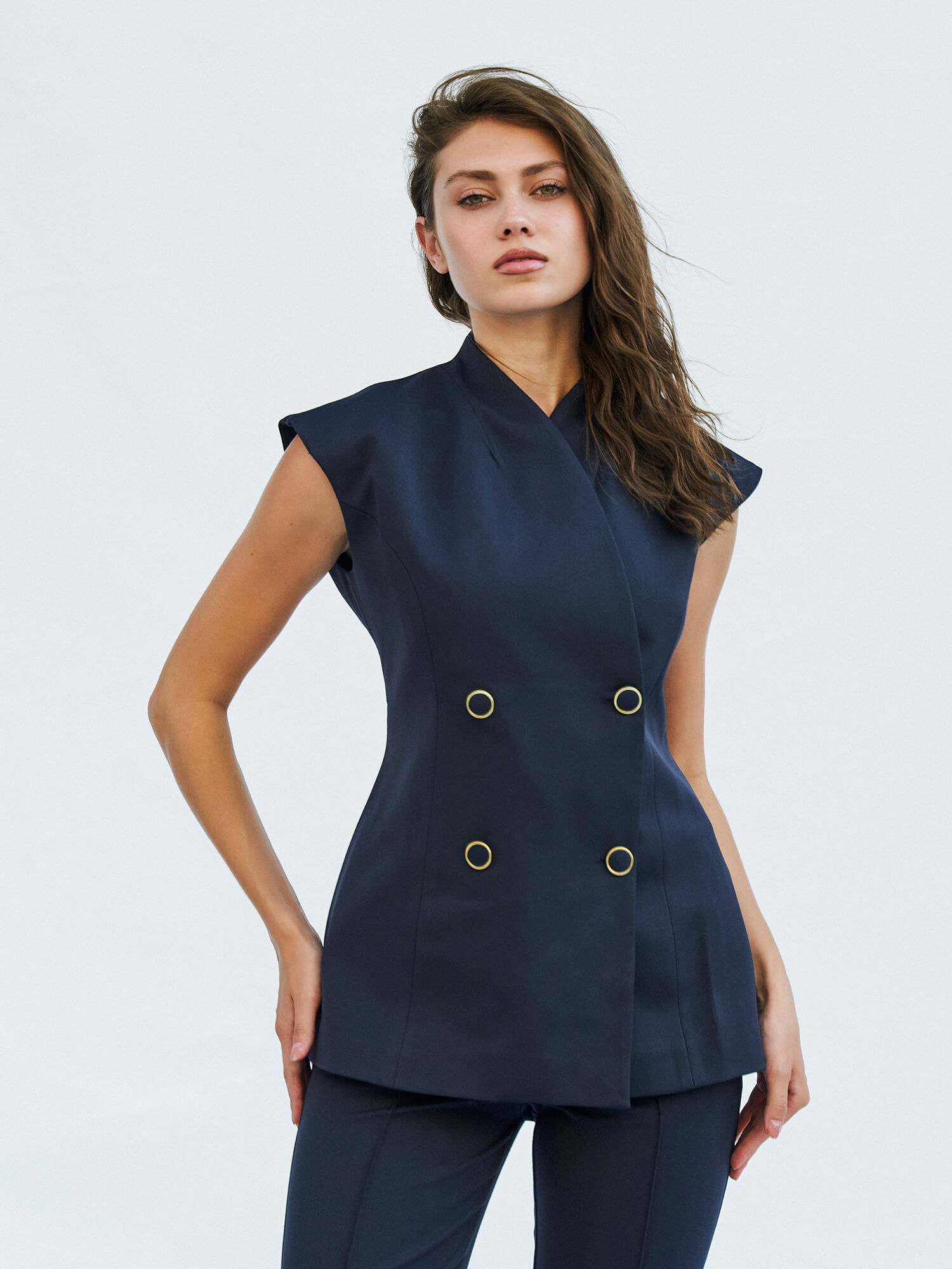 120690 Kimono Yaka Yelek