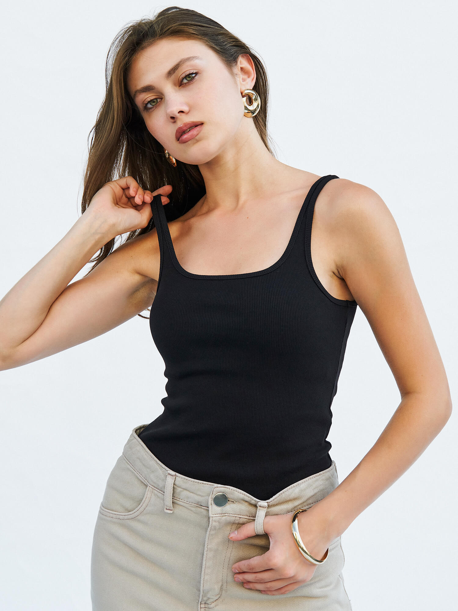071693 AÇIK YAKA CROP TOP