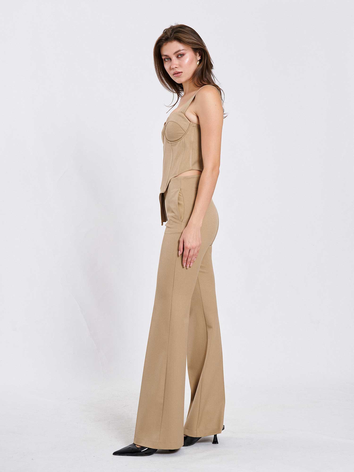 031586 Düz Paça Pantolon