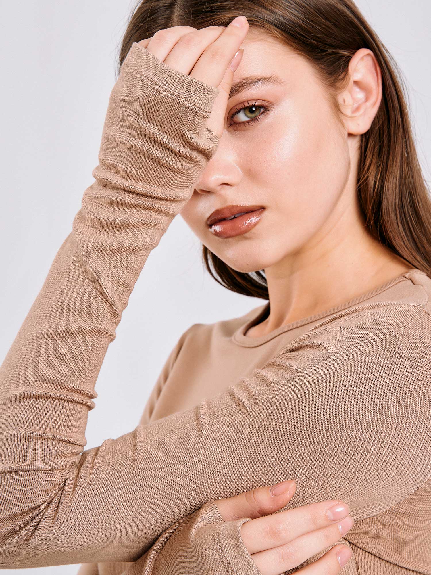 071782 Yanları Büzgülü Bluz