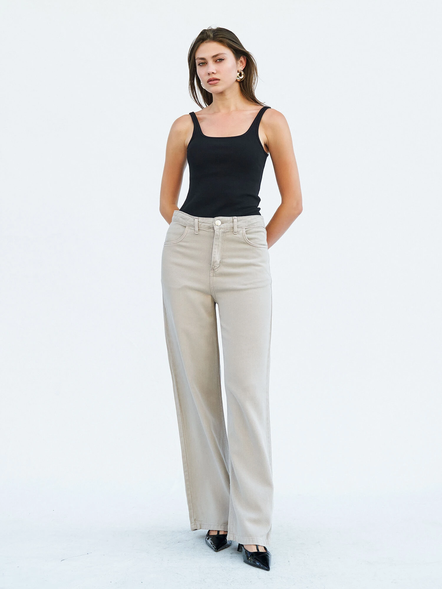 071693 AÇIK YAKA CROP TOP