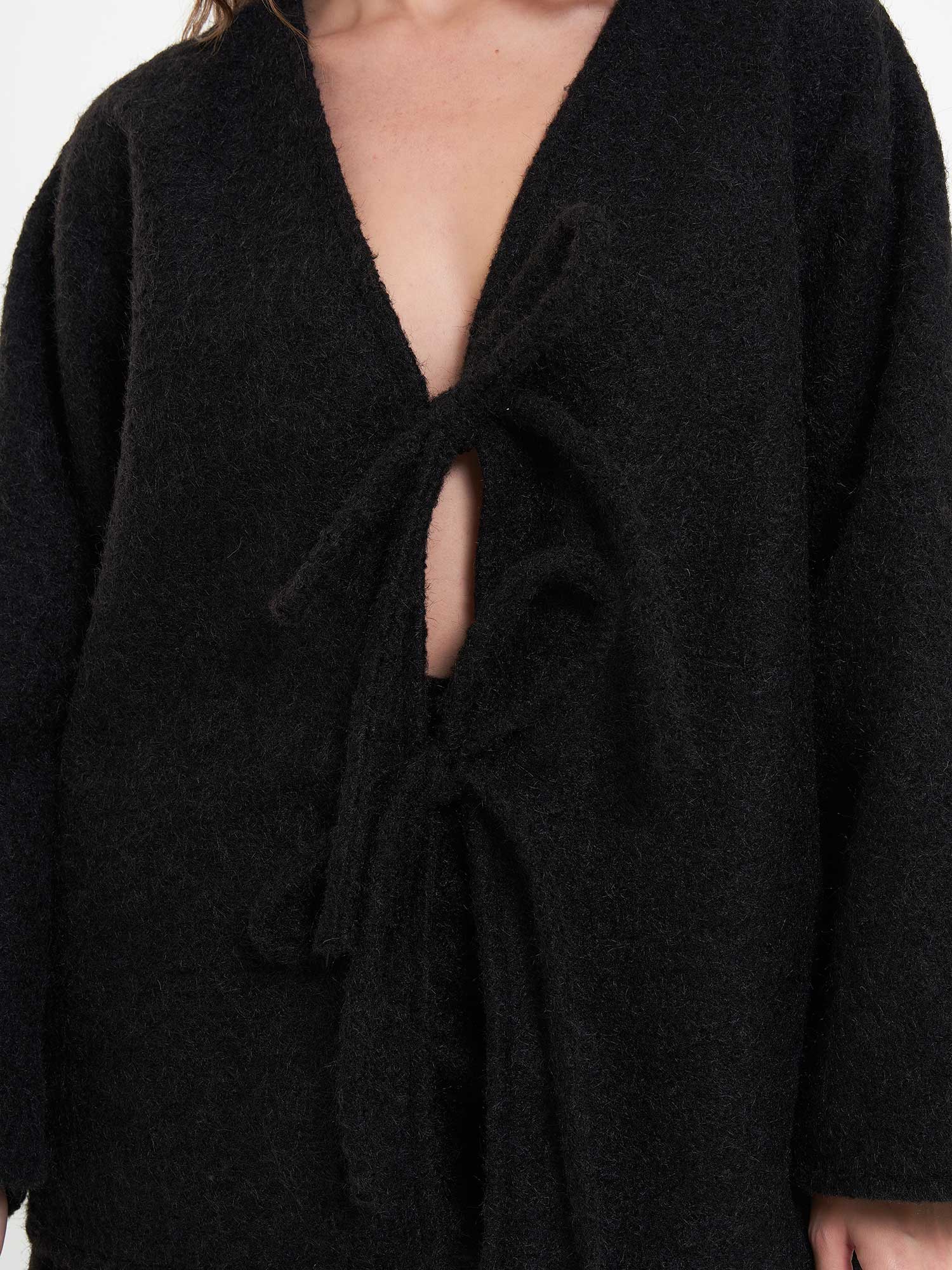 220595 Önü Bağlamalı Etek Takım