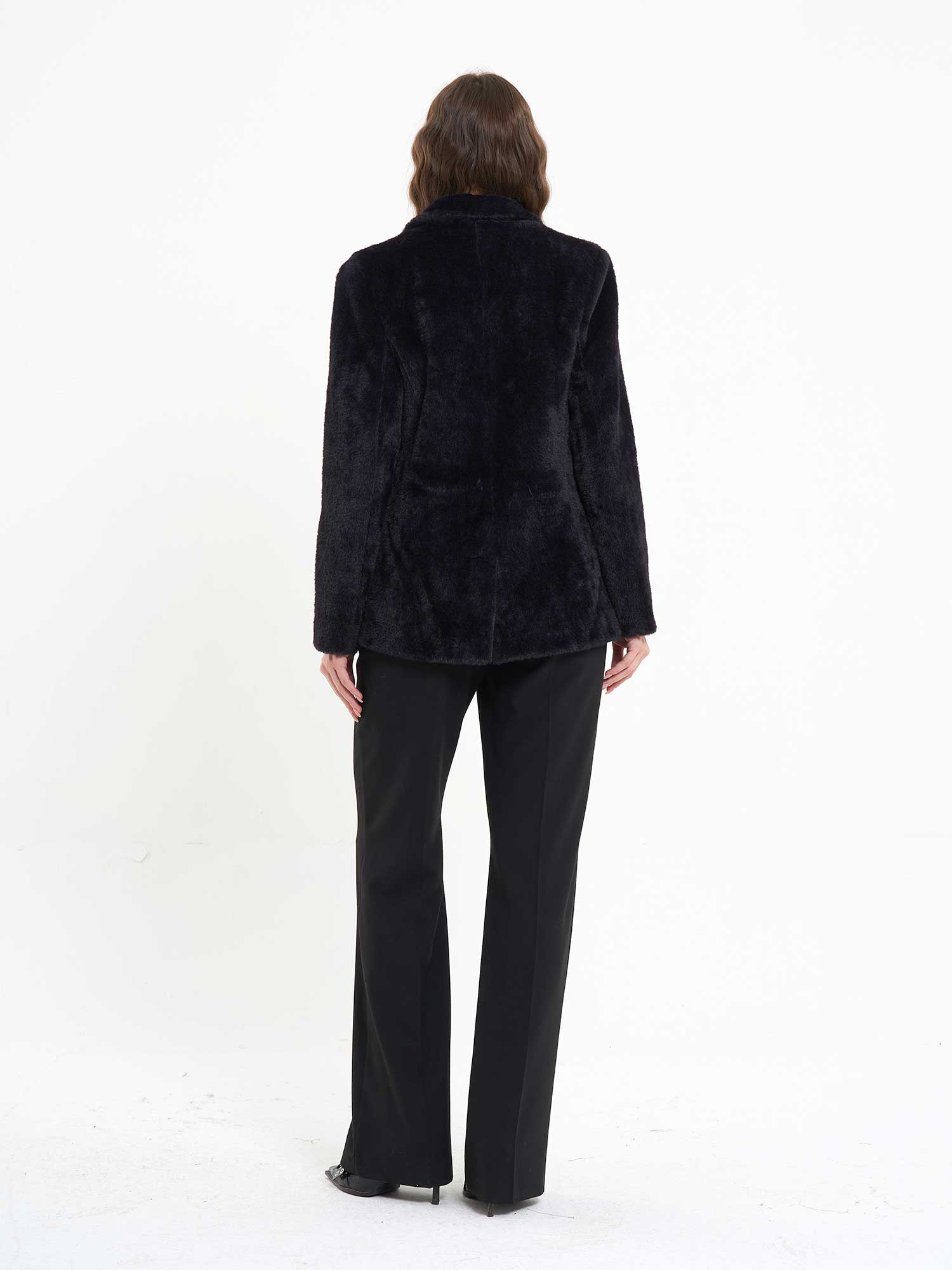 160842 Tek Düğme Mont