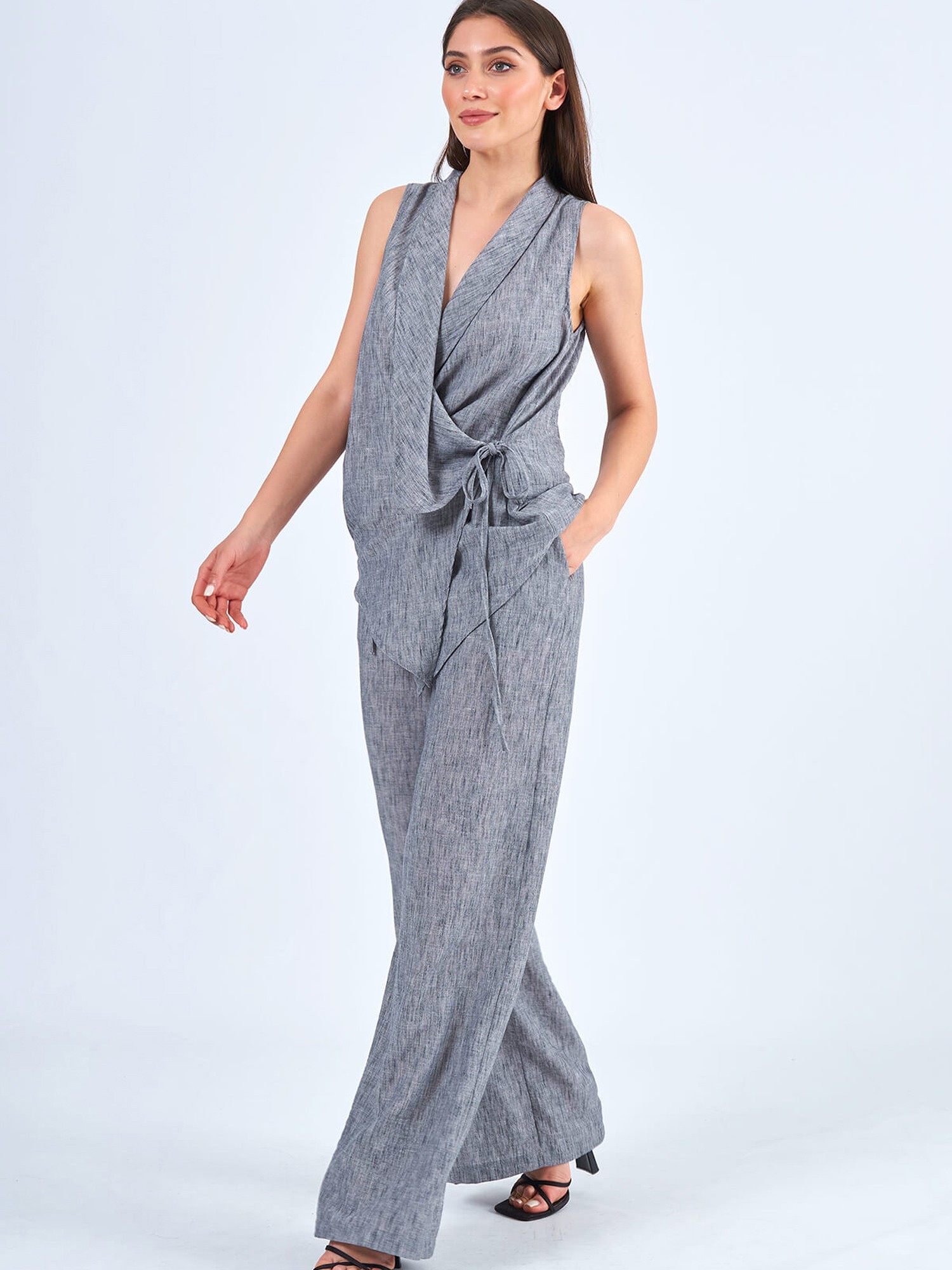 031464 BEL LASTİKLİ PANTOLON