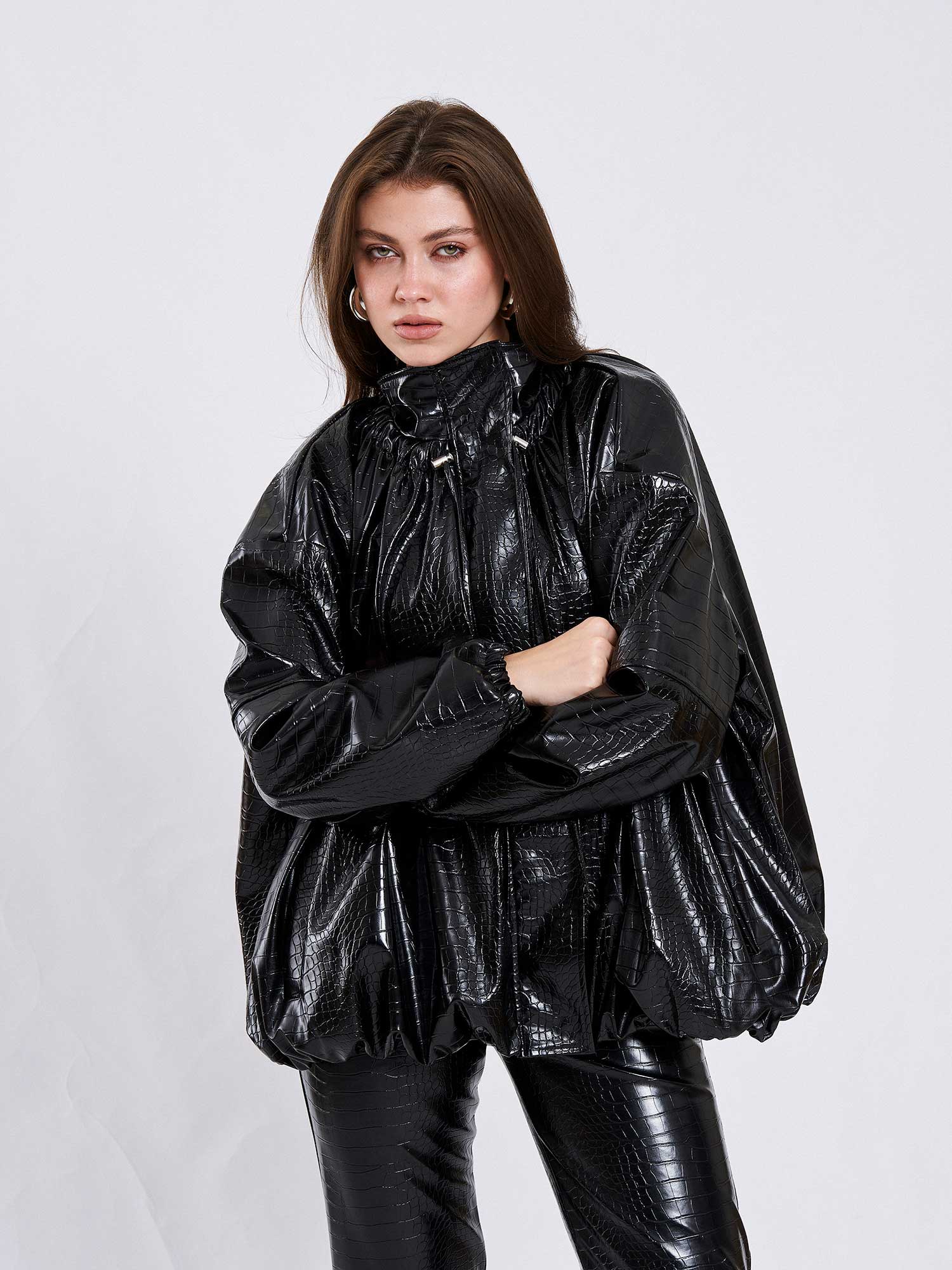 160848 Oversize Balon Deri Mont