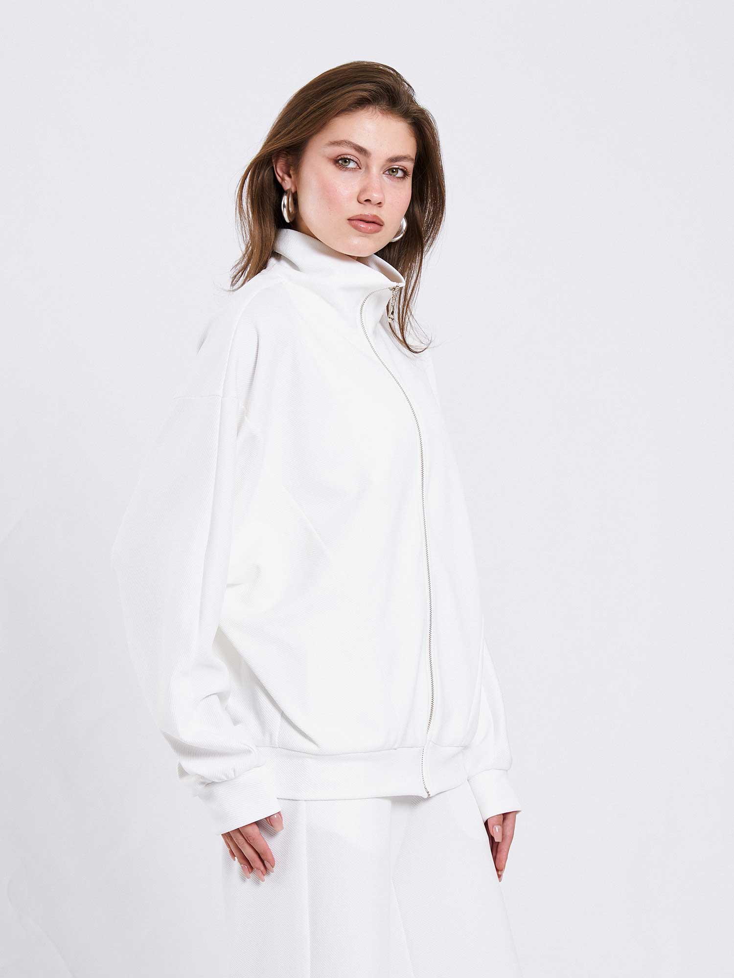 220594 Önü Fermuarlı Örme Eşofman Takım