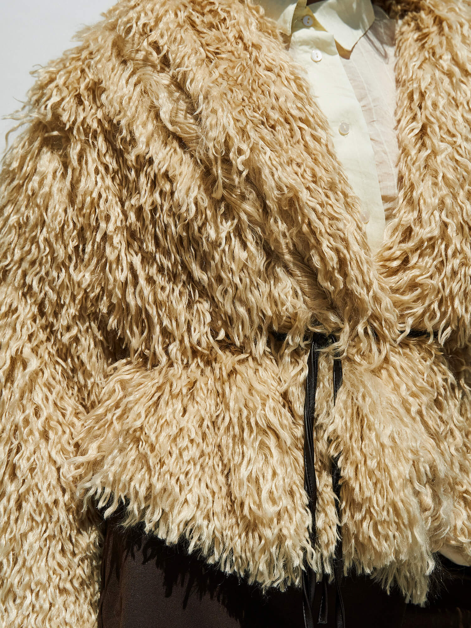 170501 Kısa Geniş Yaka Kürk