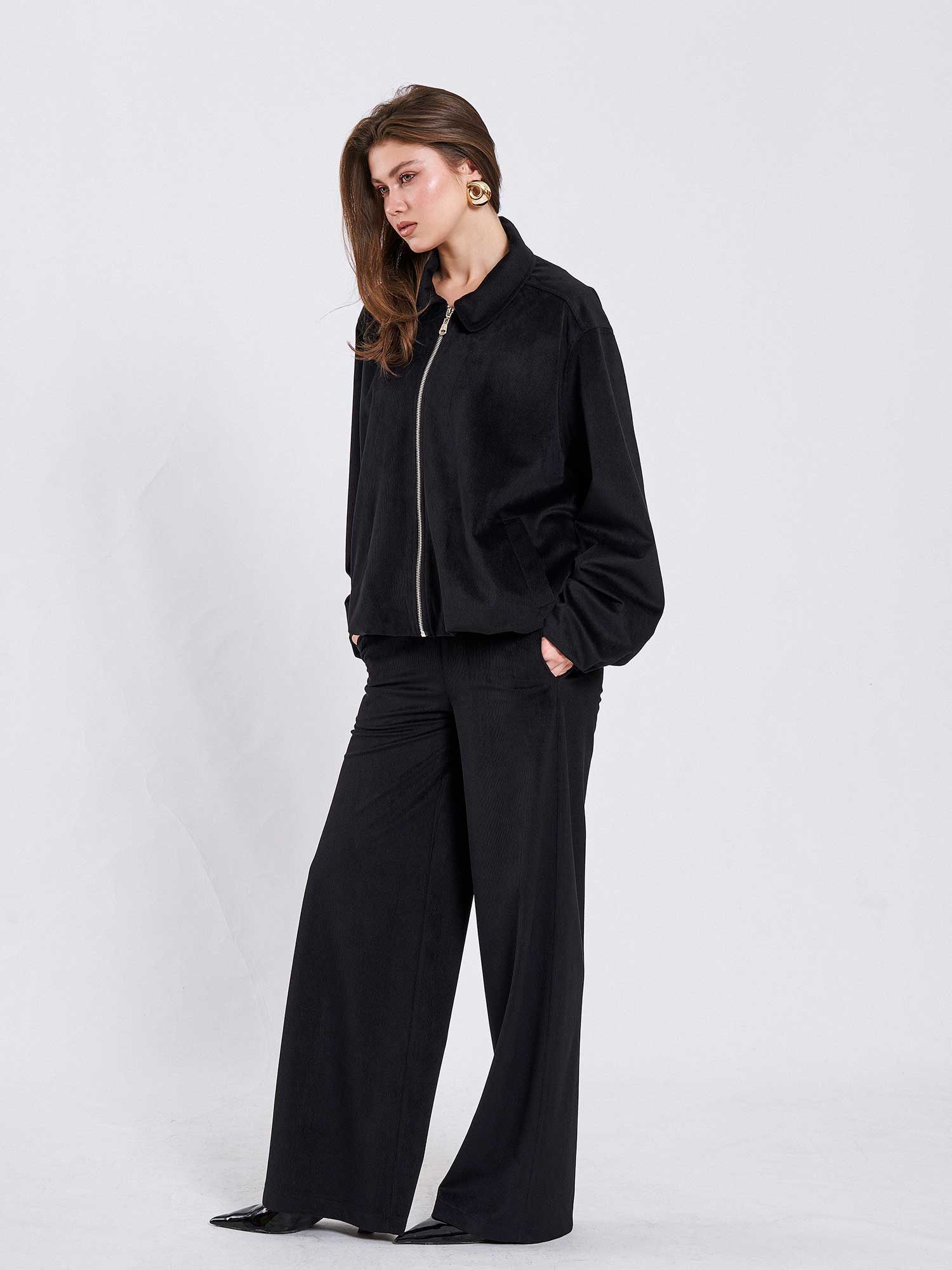 220603 Oversize Balon Ceket Takım