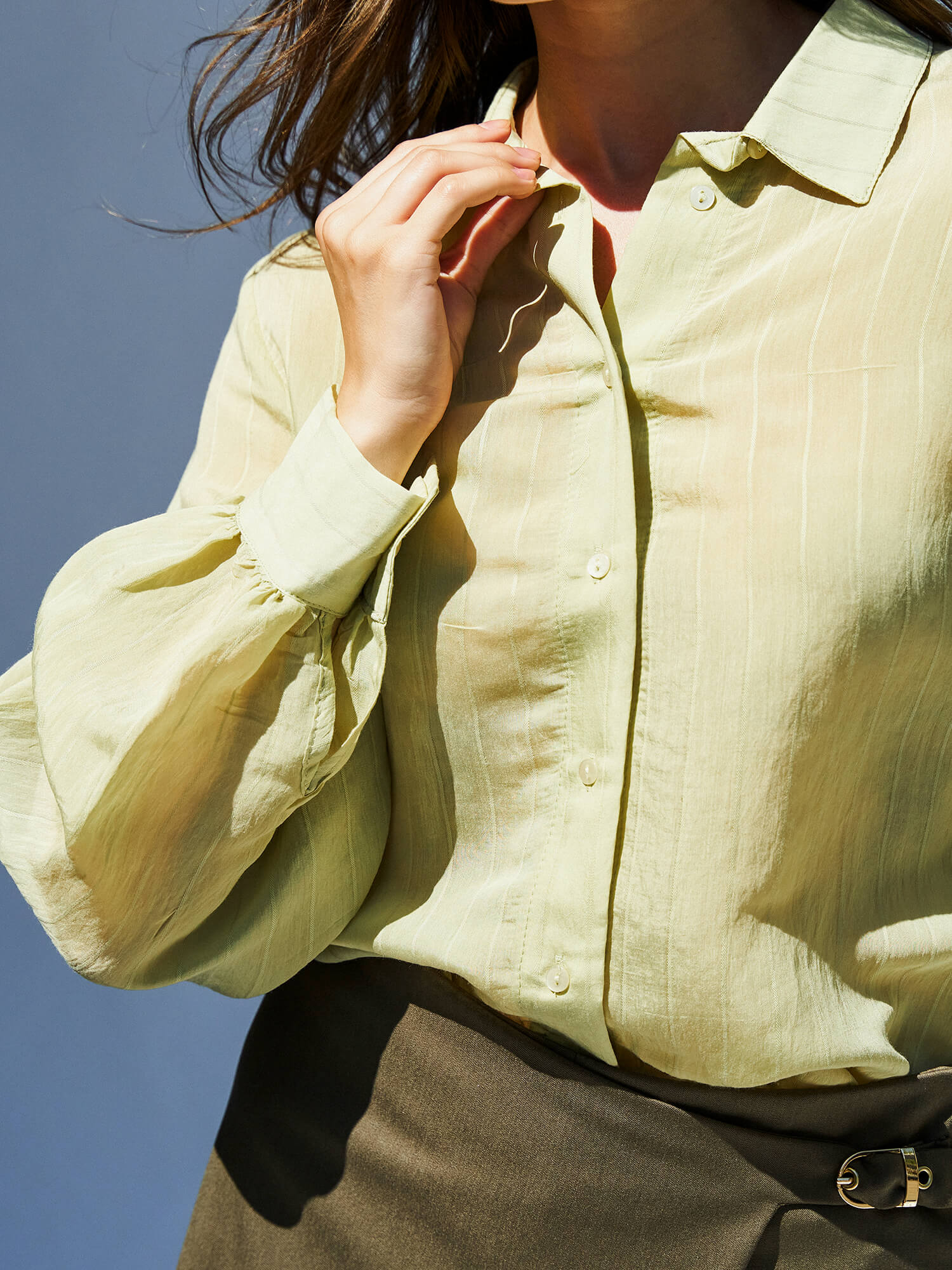 080727 Balon kol Basic Gömlek