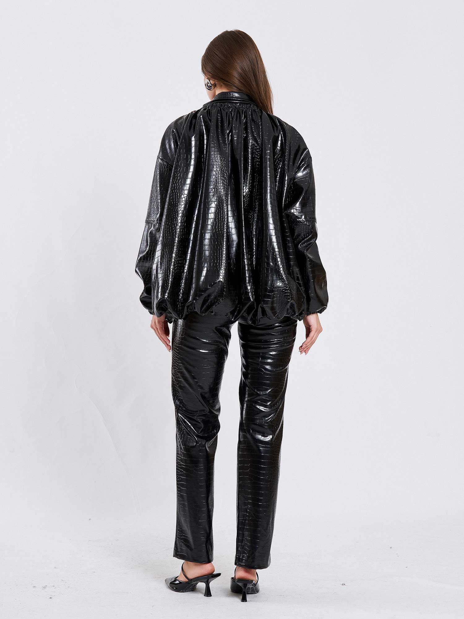 160848 Oversize Balon Deri Mont