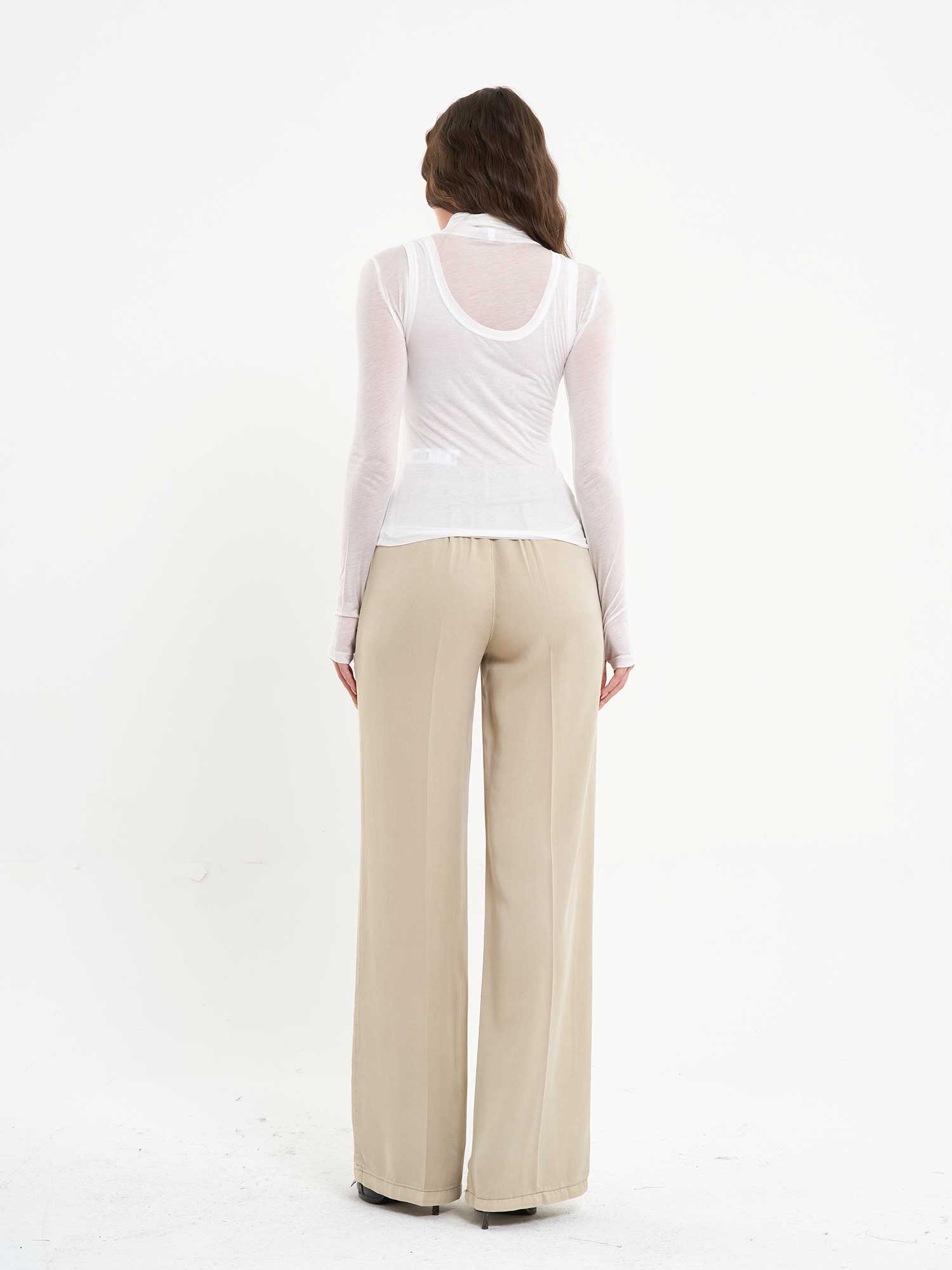 071790 Örme Atlet Detaylı Badi