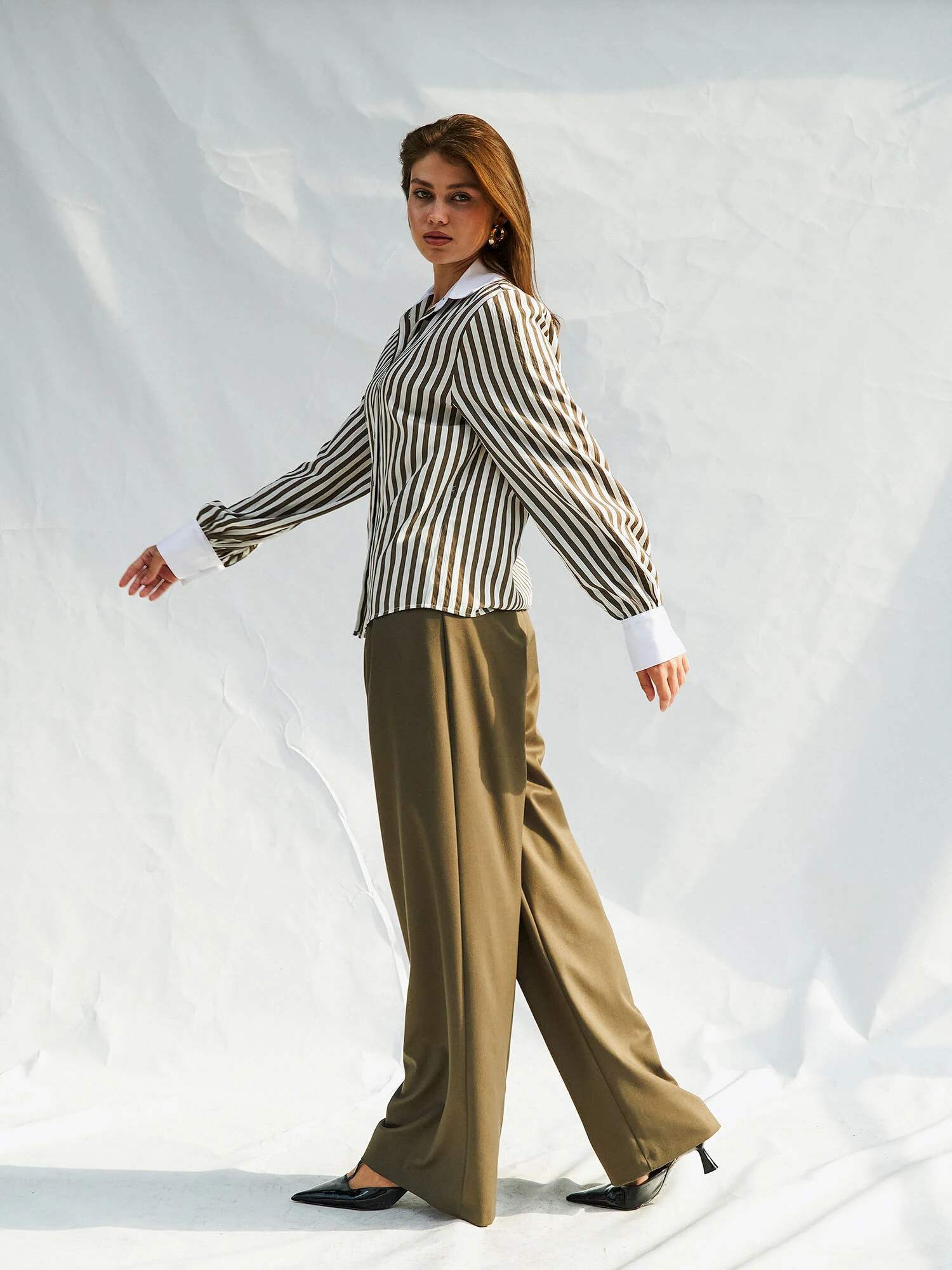 080726 Garnili Erkek Yaka Gömlek