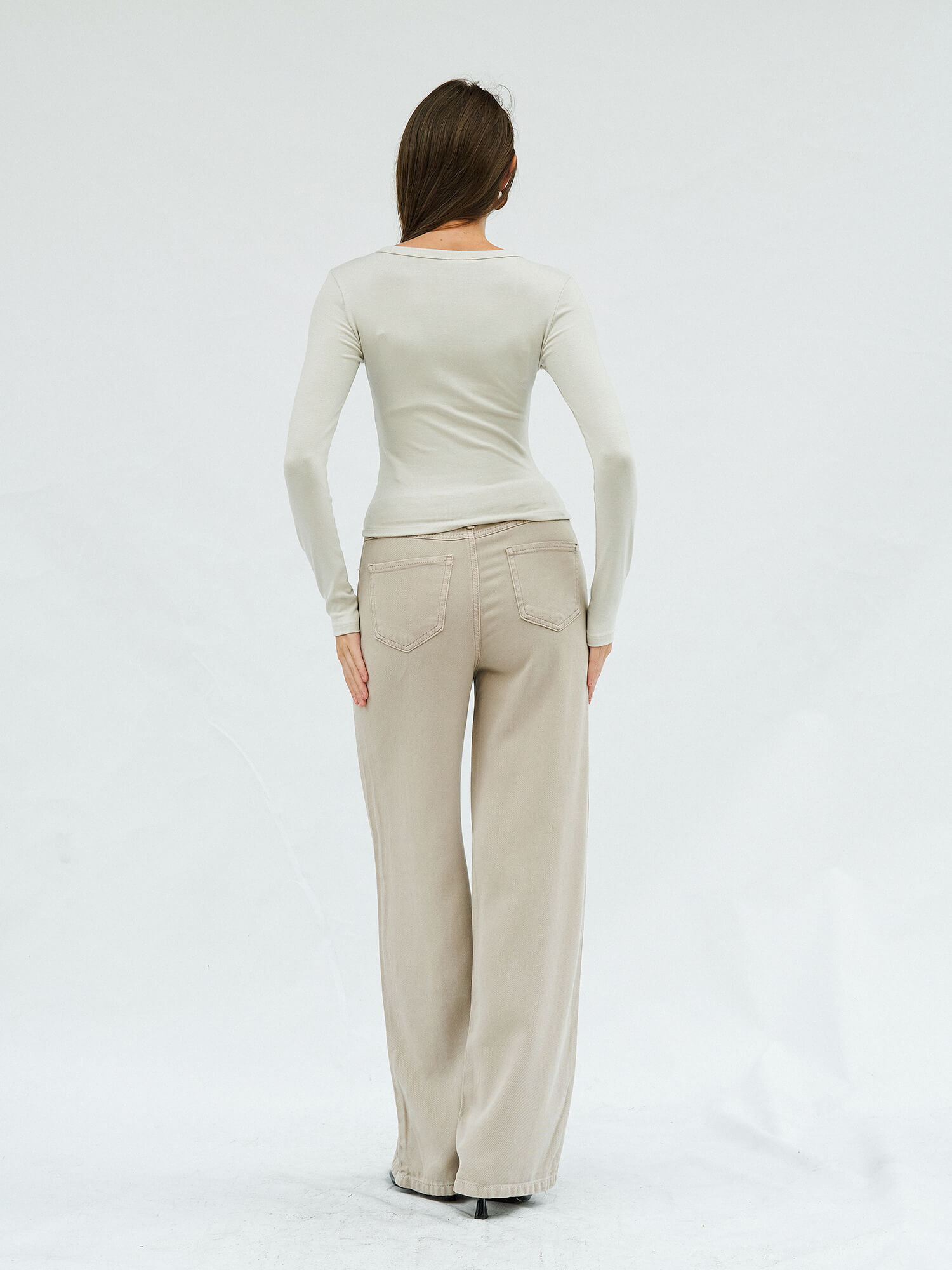 071776 Crew Neck Blouse