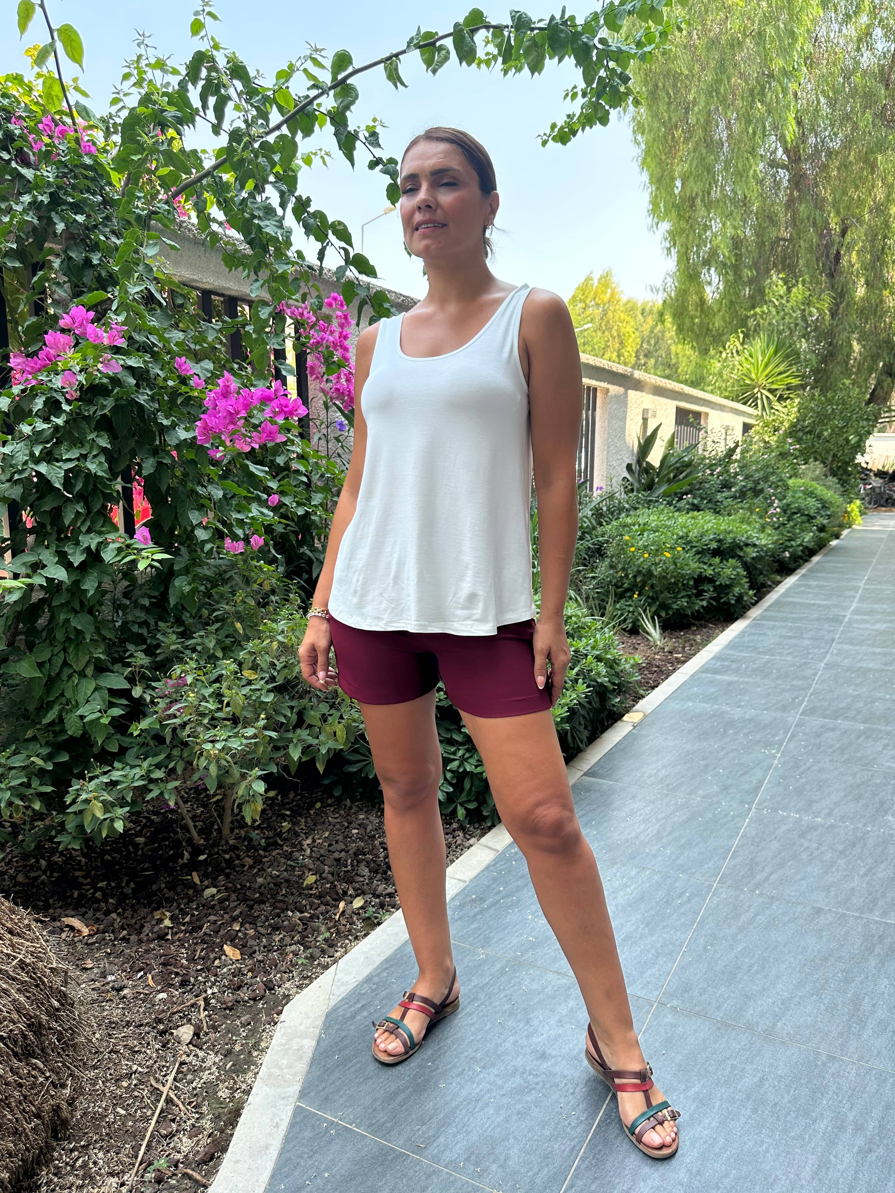 Kalın Askılı Tshirt