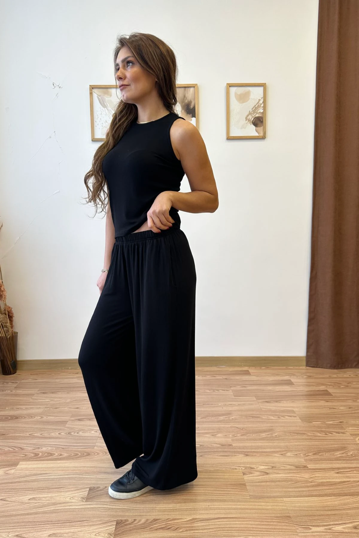 Üçlü Örme Triko Takım