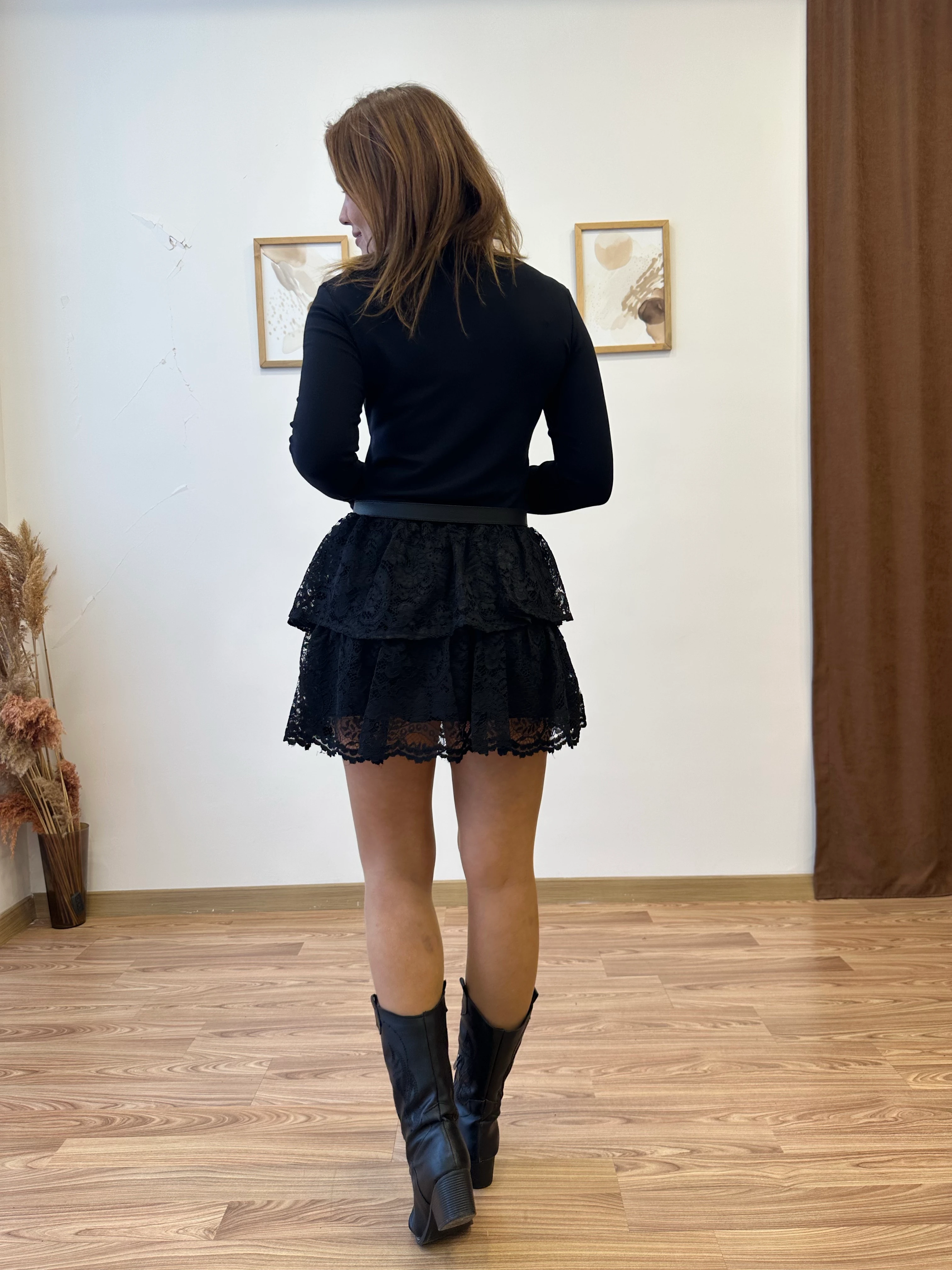 Parmak Geçirmeli Basic Bluz