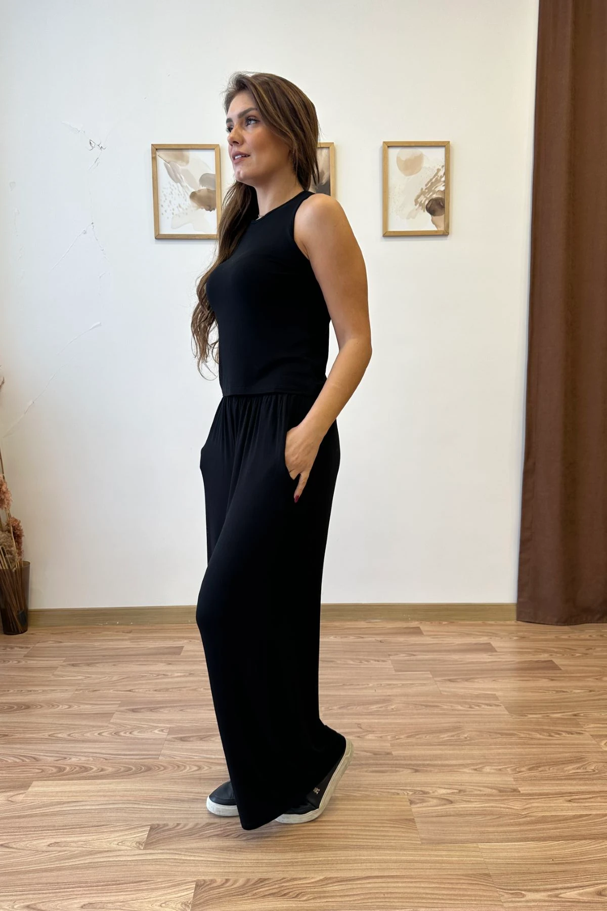 Üçlü Örme Triko Takım