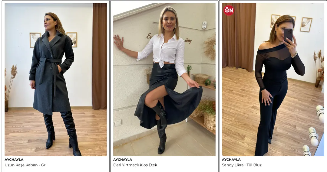 Uzun Kaşe kaban Gri- Deri Yırtmaçlı Etek Siyah- Sandy Likralı Siyah Tül Buz 