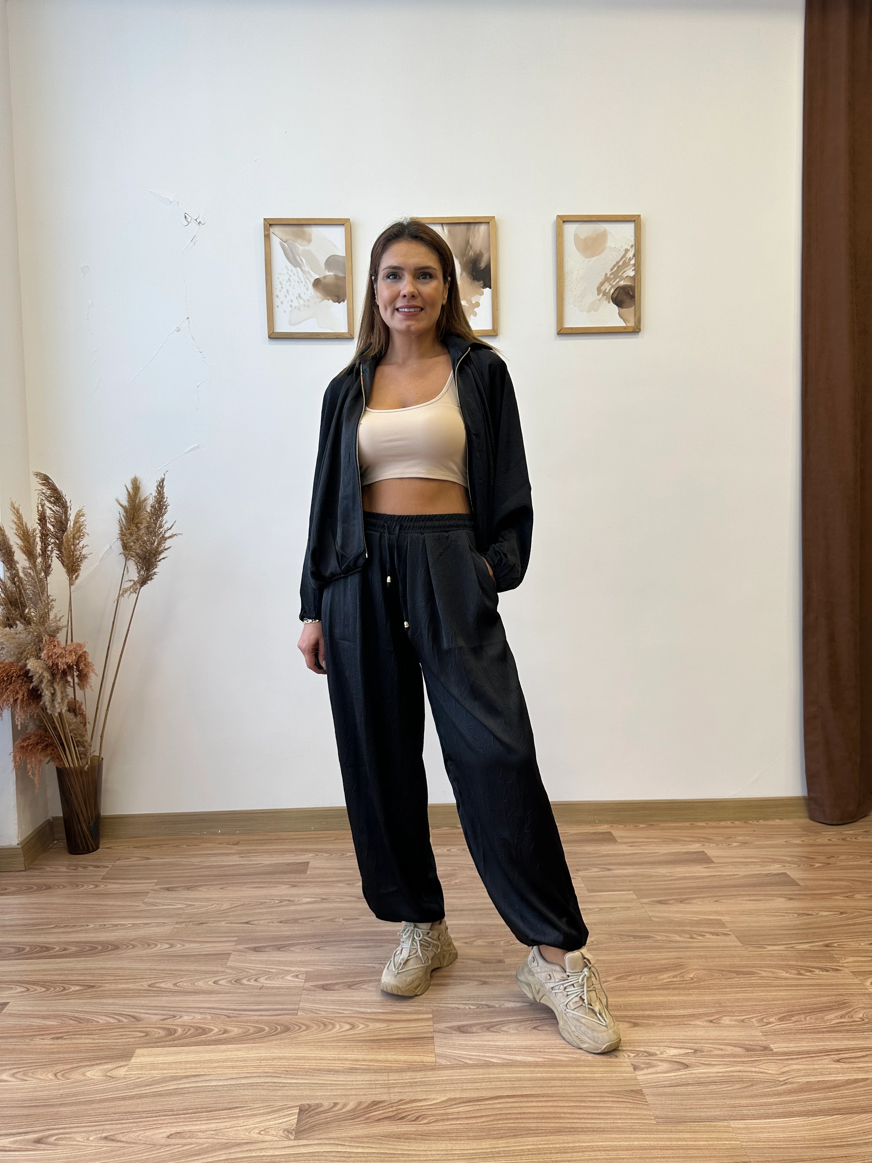 Tasarım Bomber Ceket Şalvar Takım