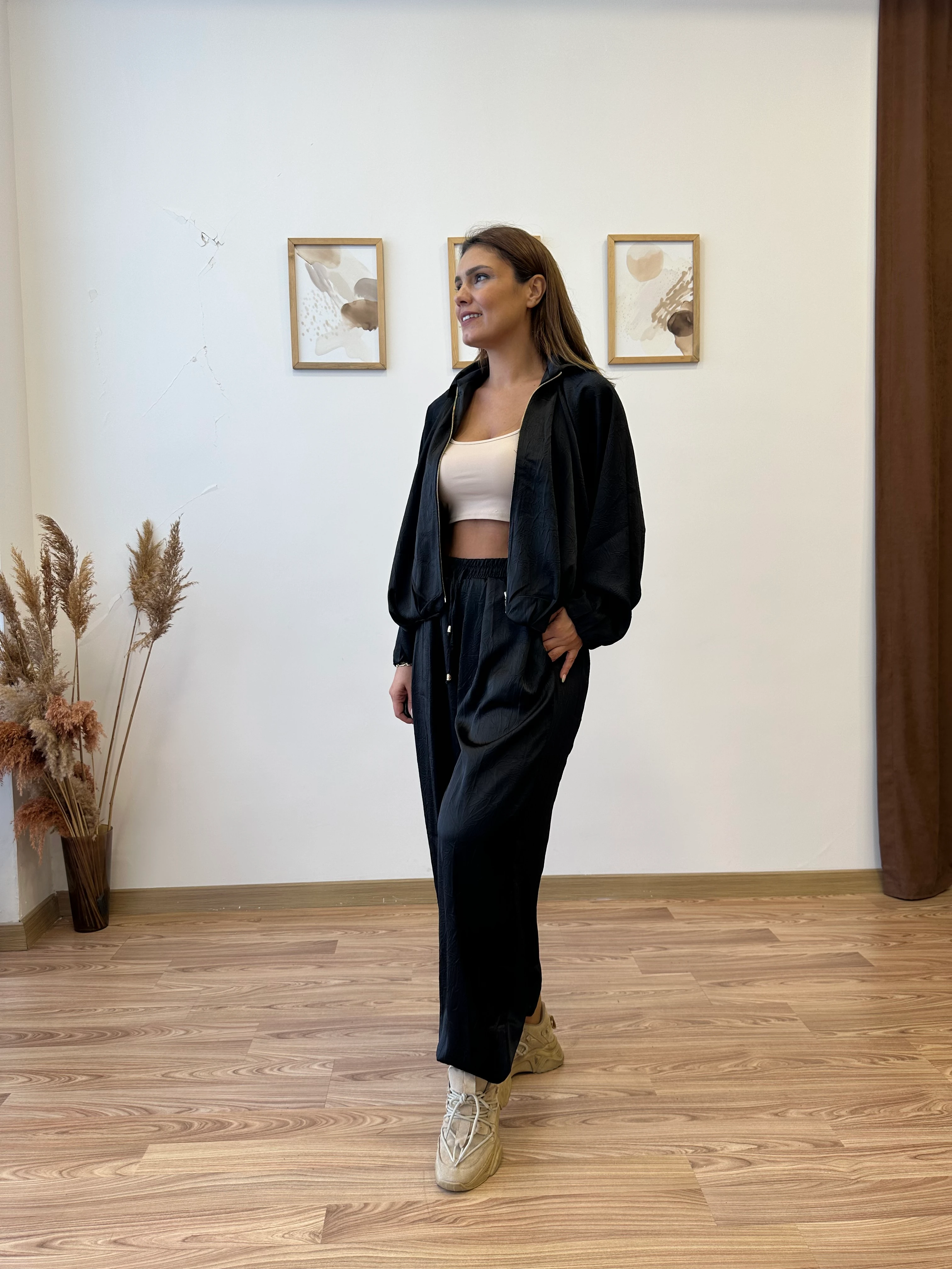 Tasarım Bomber Ceket Şalvar Takım