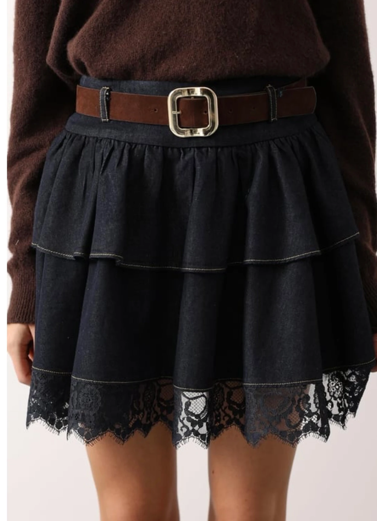 Dantelli Mini Jean Etek