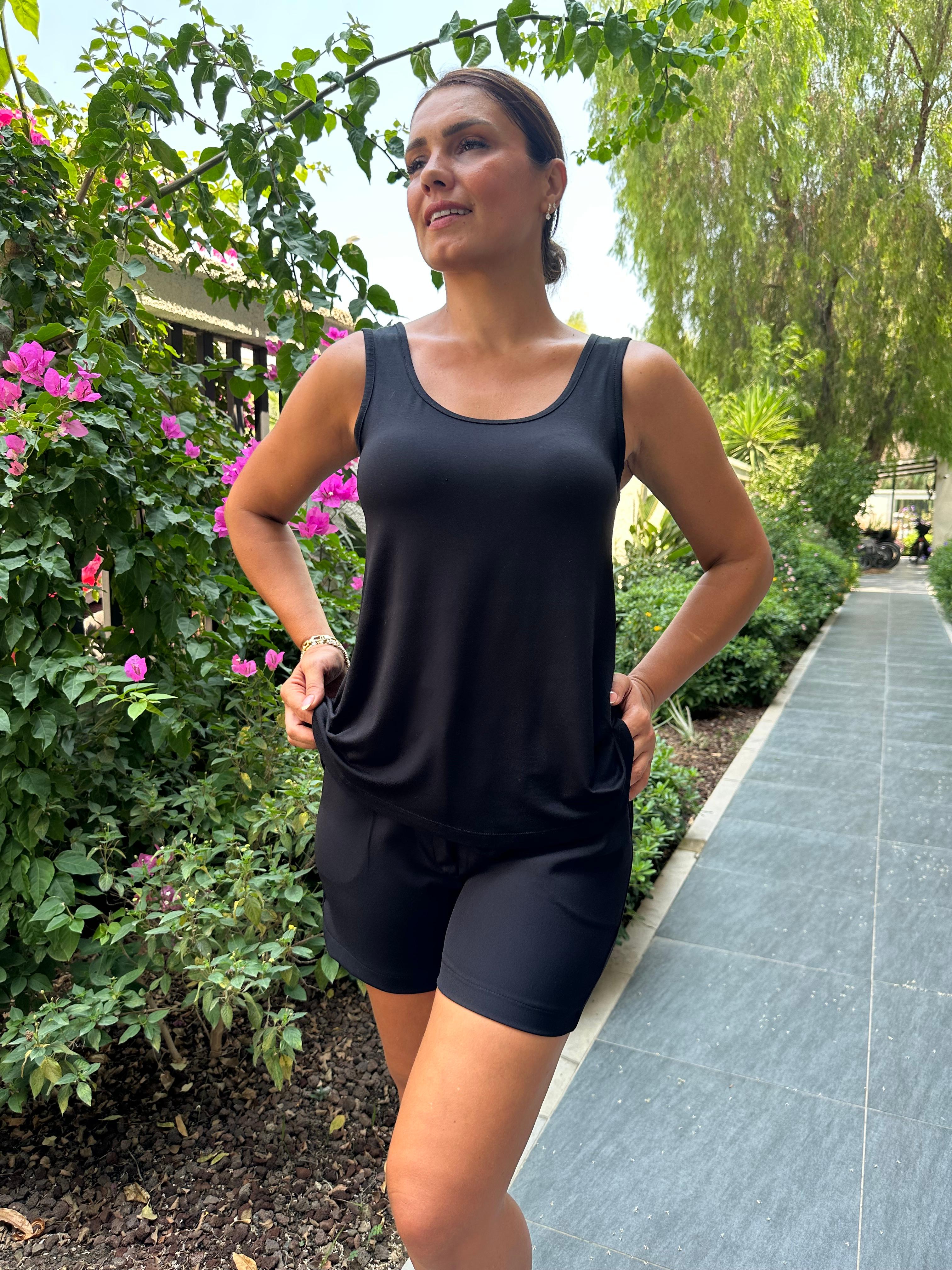 Kalın Askılı Tshirt
