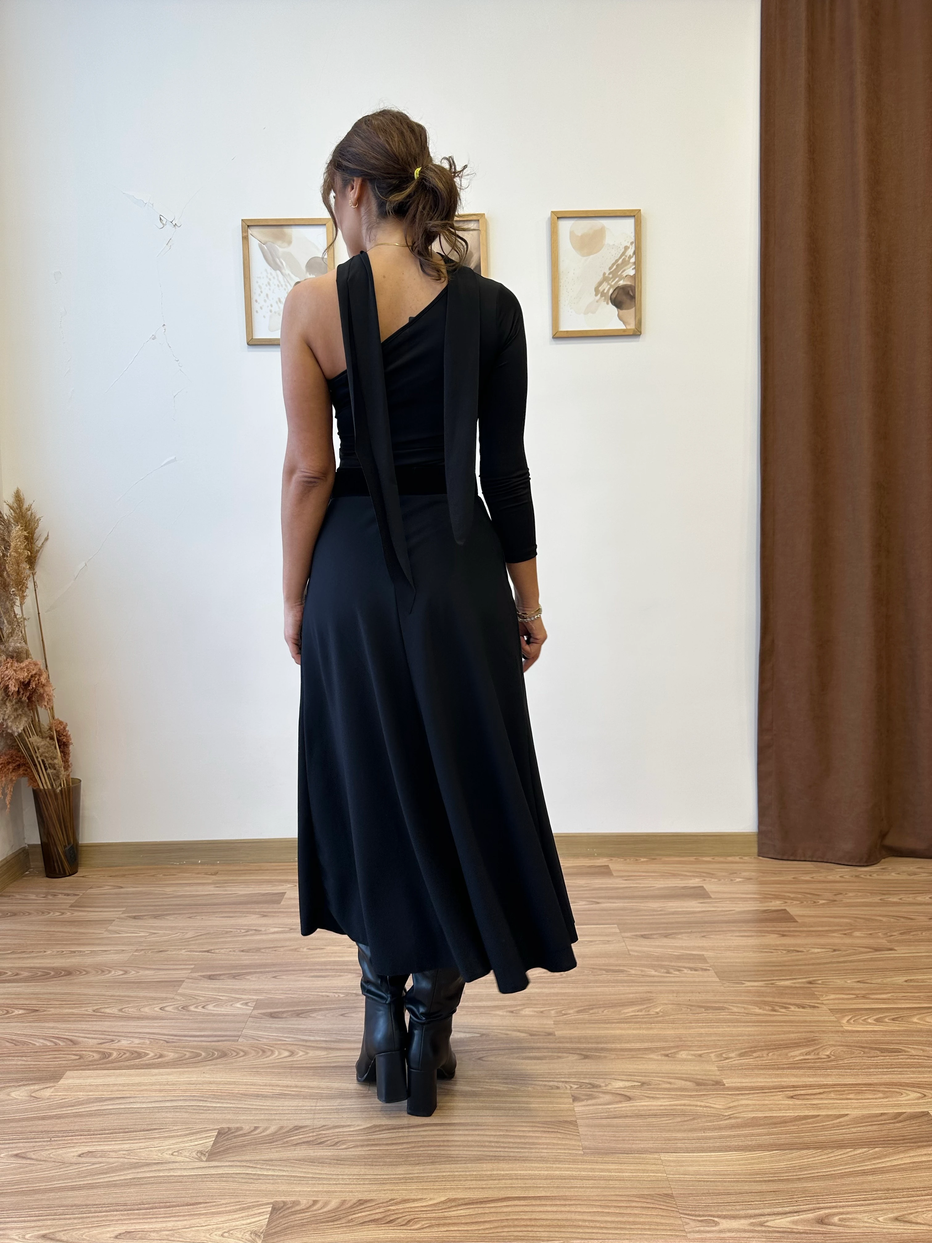 Yırtmaçlı Uzun Etek