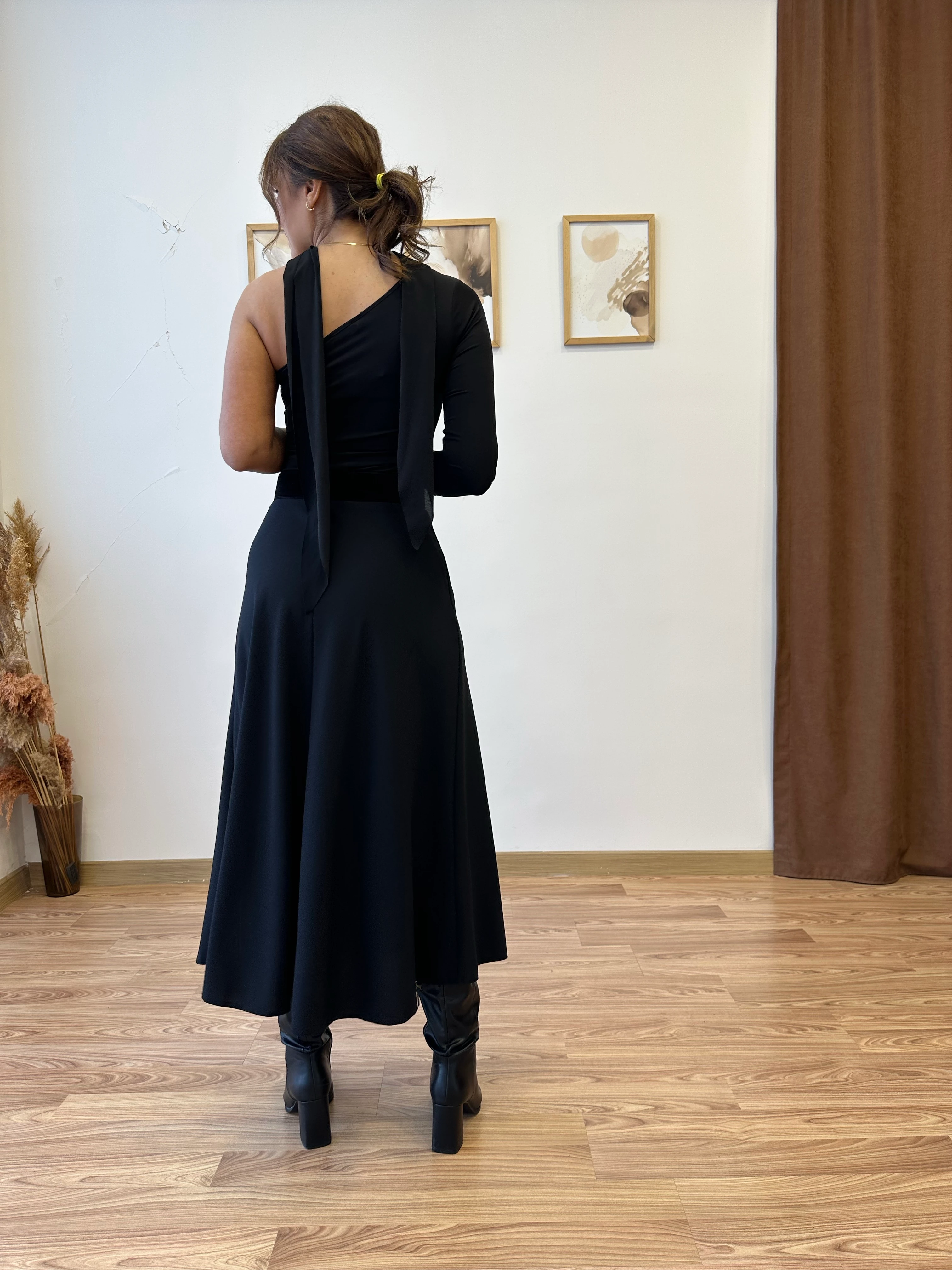 Yırtmaçlı Uzun Etek