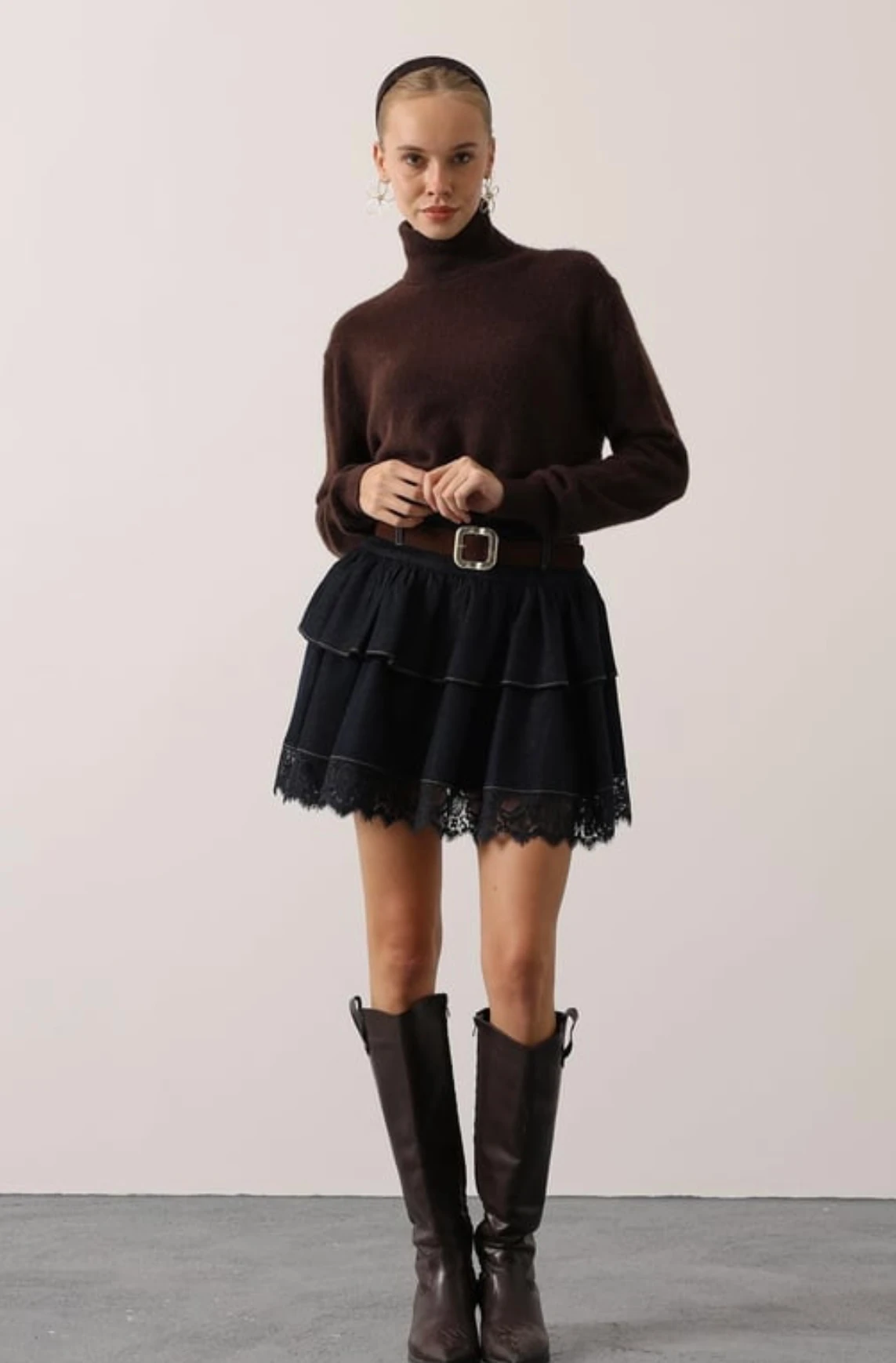 Dantelli Mini Jean Etek