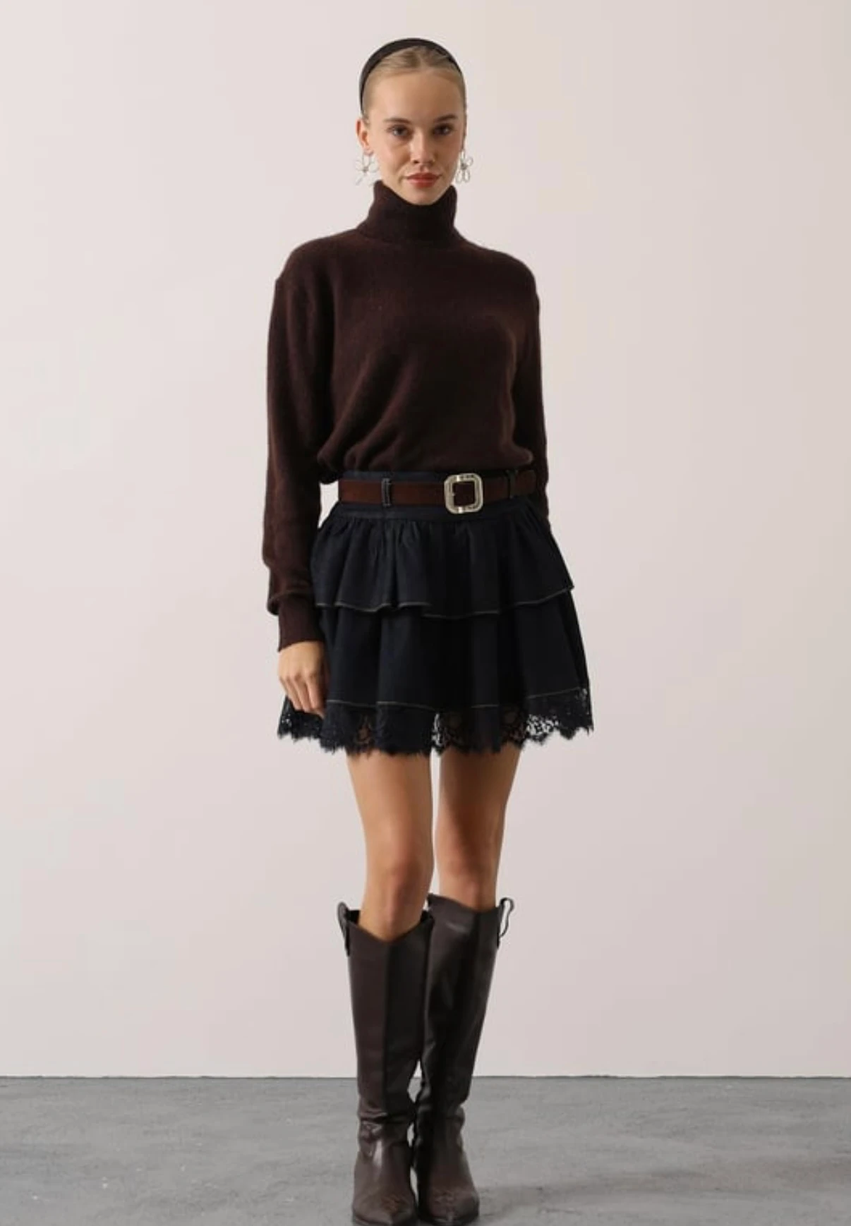 Dantelli Mini Jean Etek