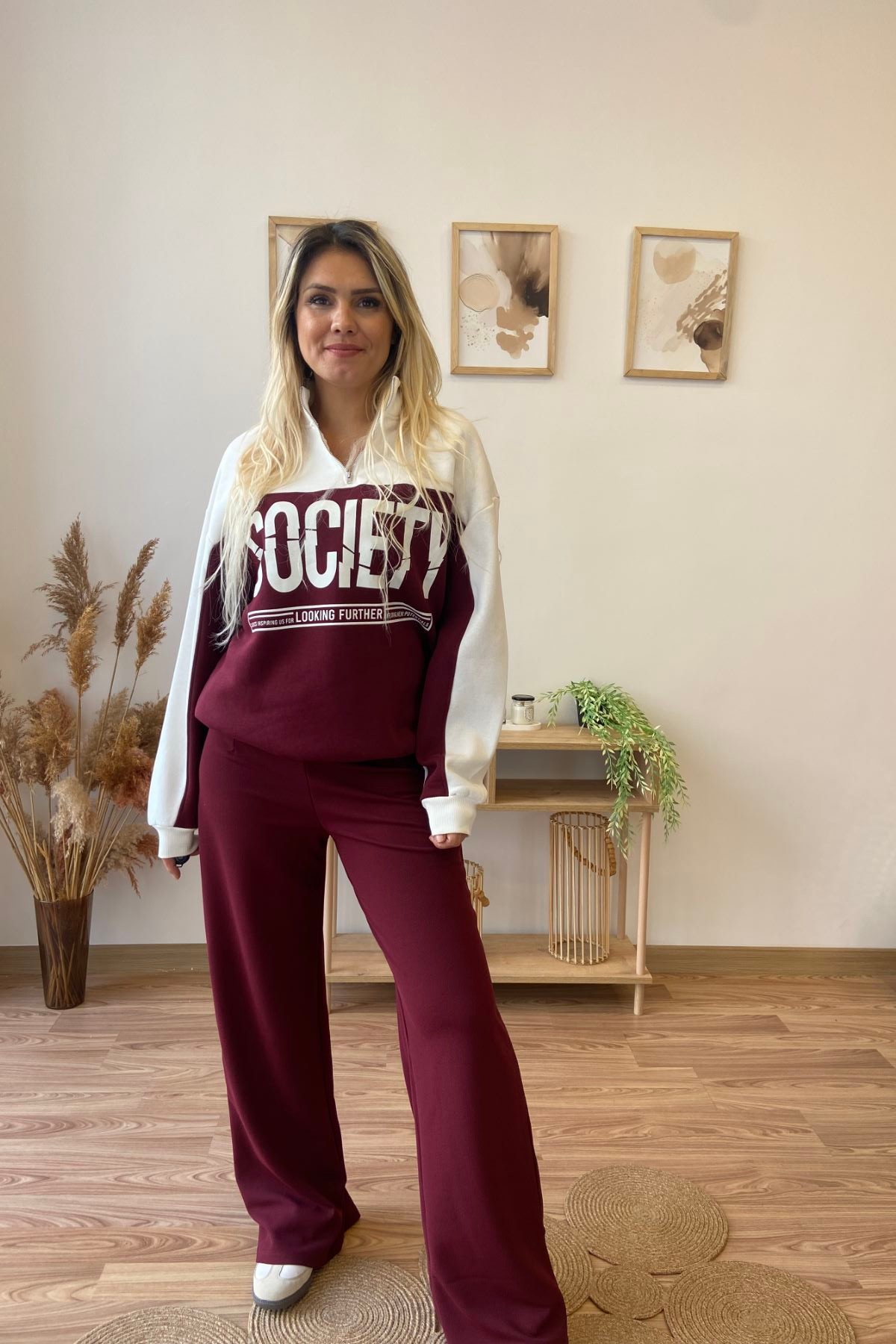 Bordo Garnili Sweatshirt