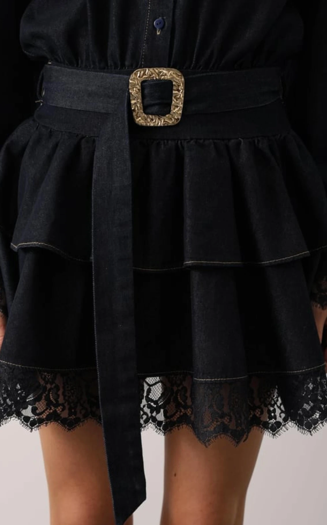 Dantelli Mini Jean Elbise