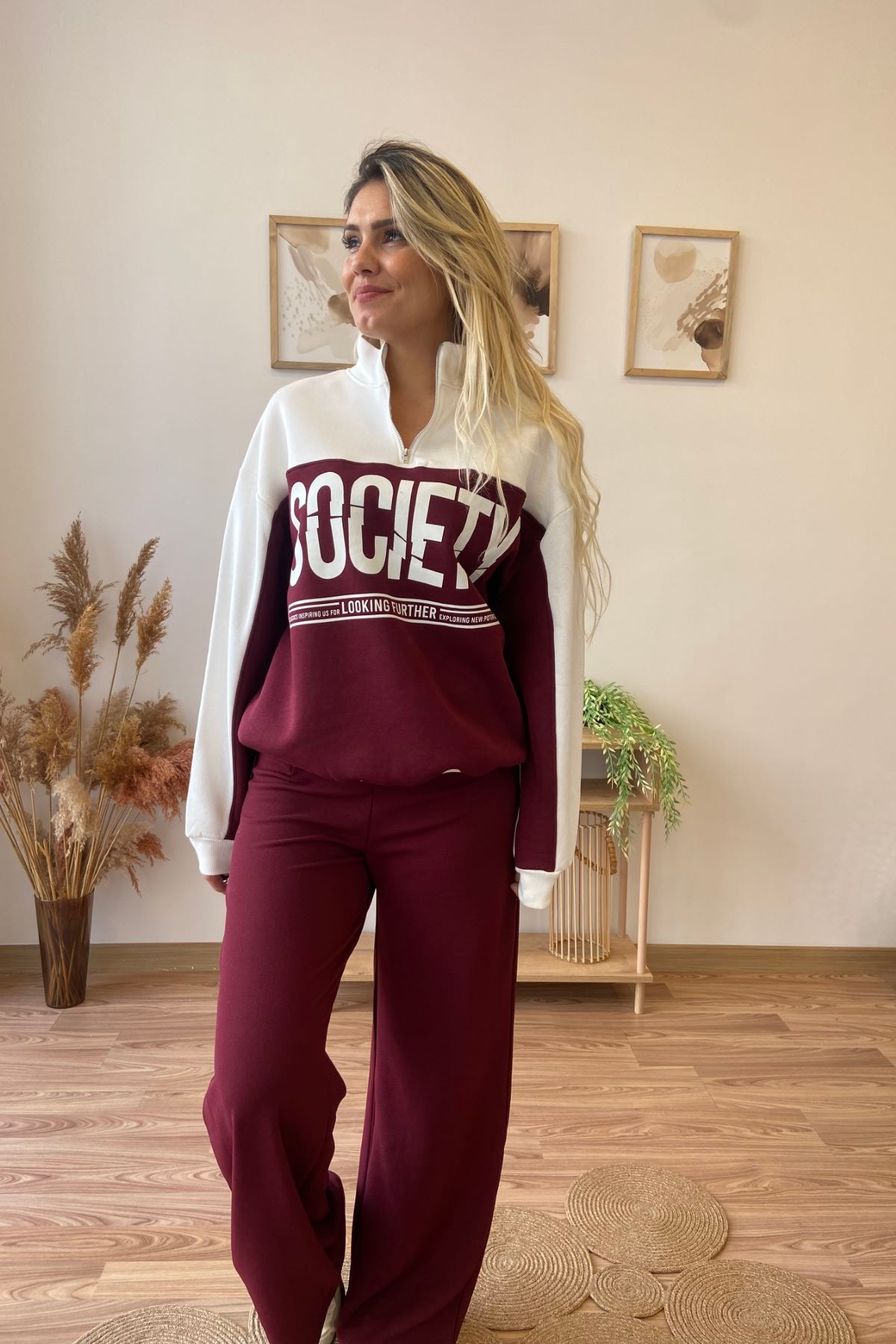 Bordo Garnili Sweatshirt