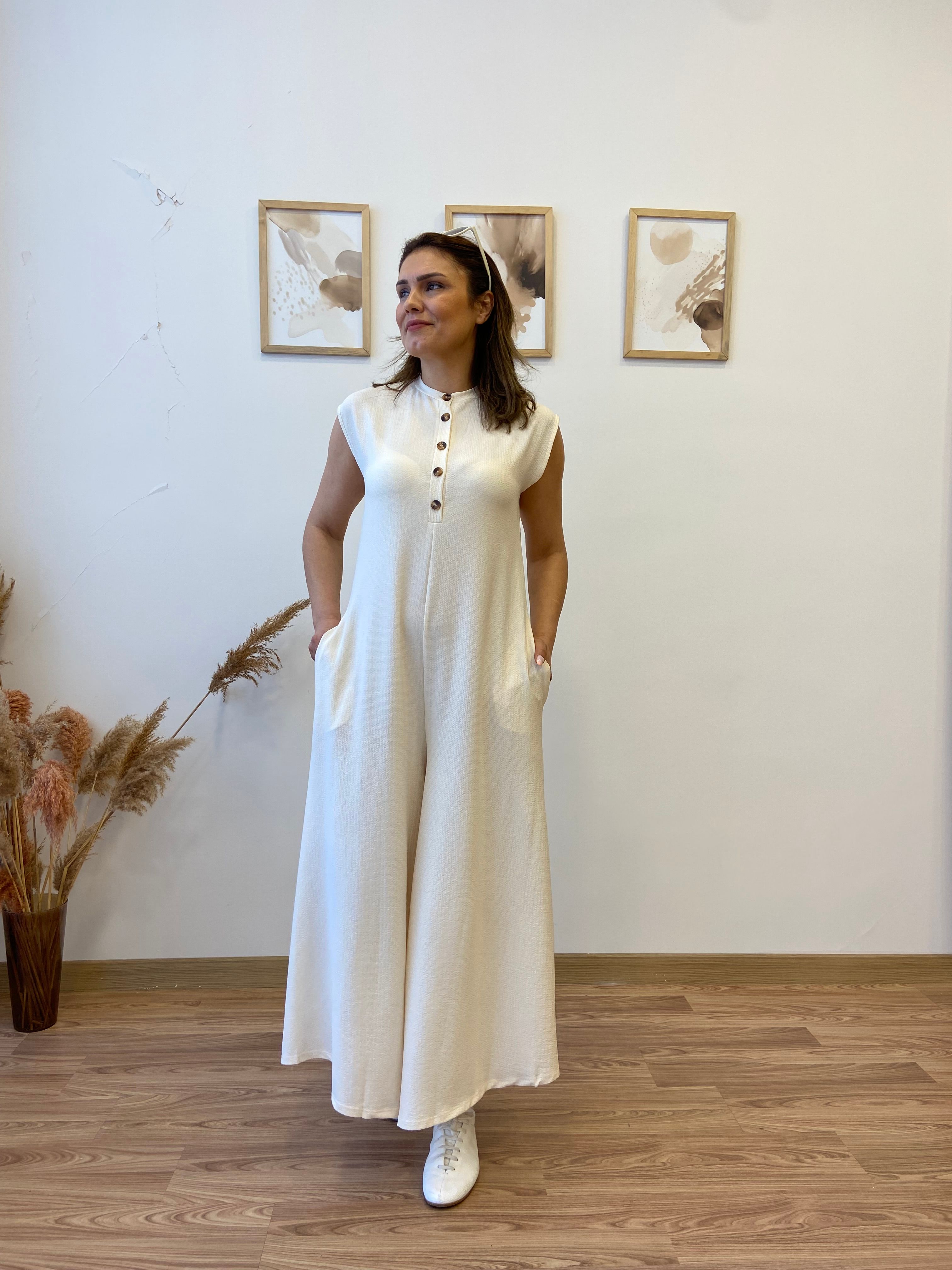 Krem Bürümcük Tulum
