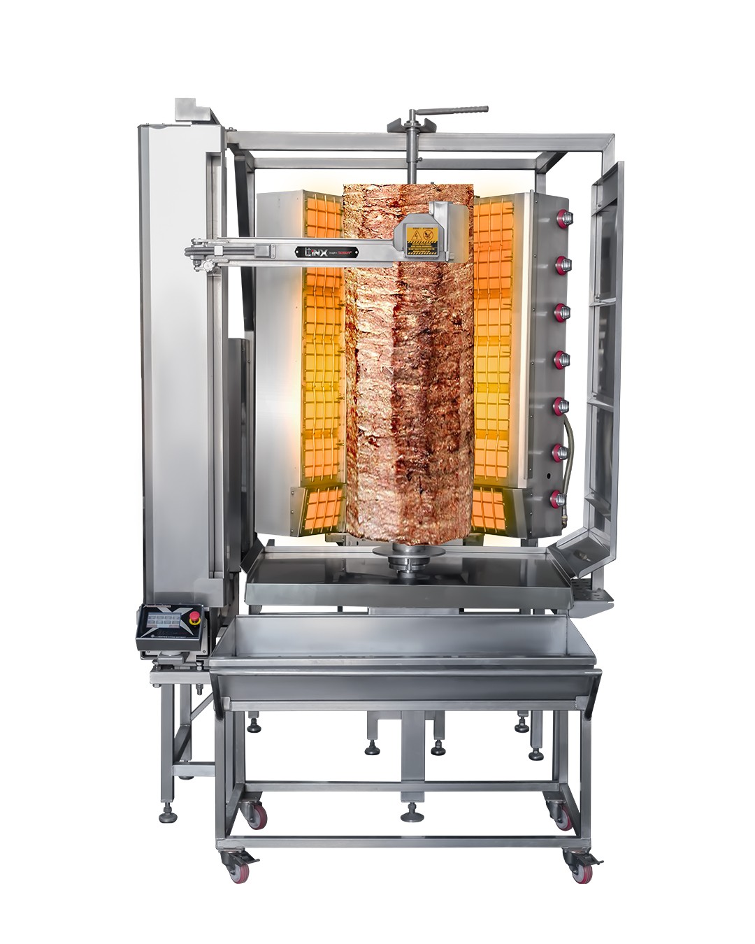 İnox Döner Robotu 600/660 KG 3×7 LPG/LNG