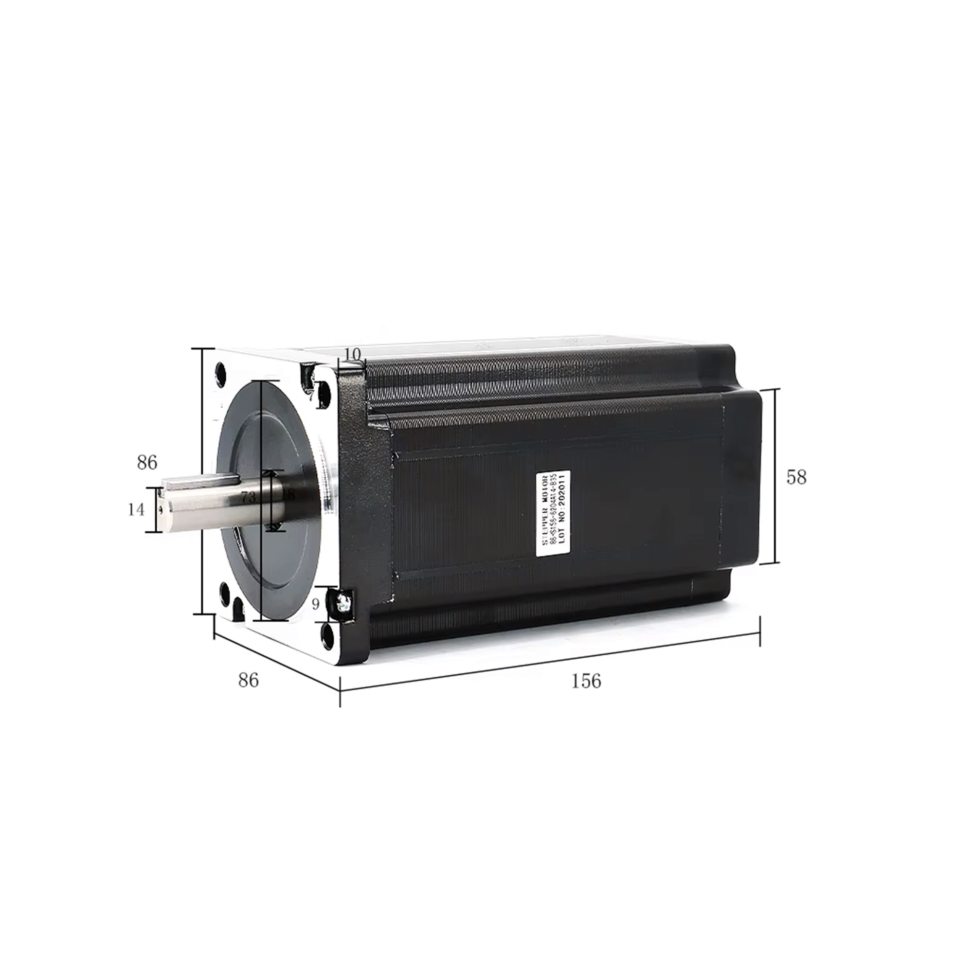 Nema 34 Step Motor 8.5 Nm