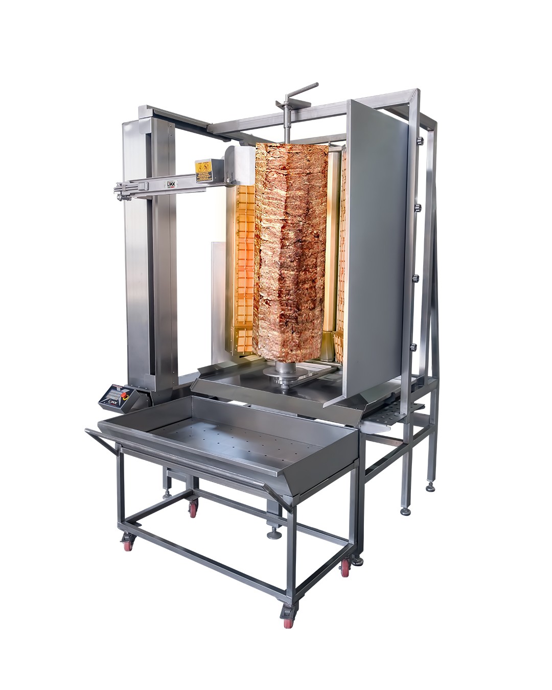 İnox Döner Robotu 600/660 KG 3×7 LPG/LNG