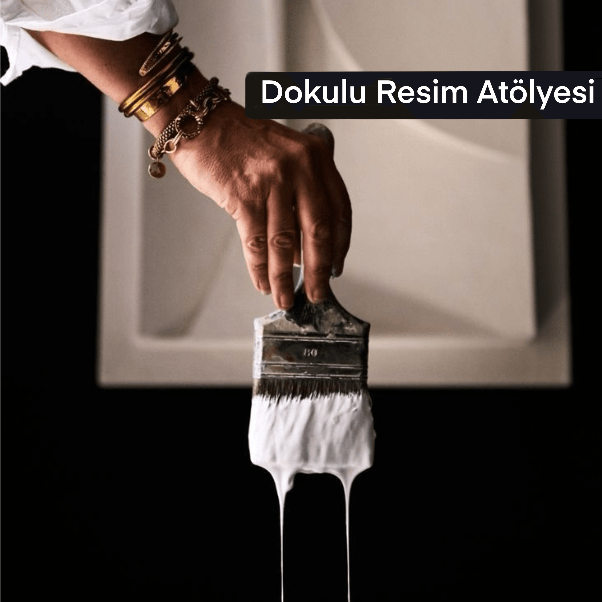 Dokulu-Soyut Resim Kursu/ Aylık (4 Hafta)