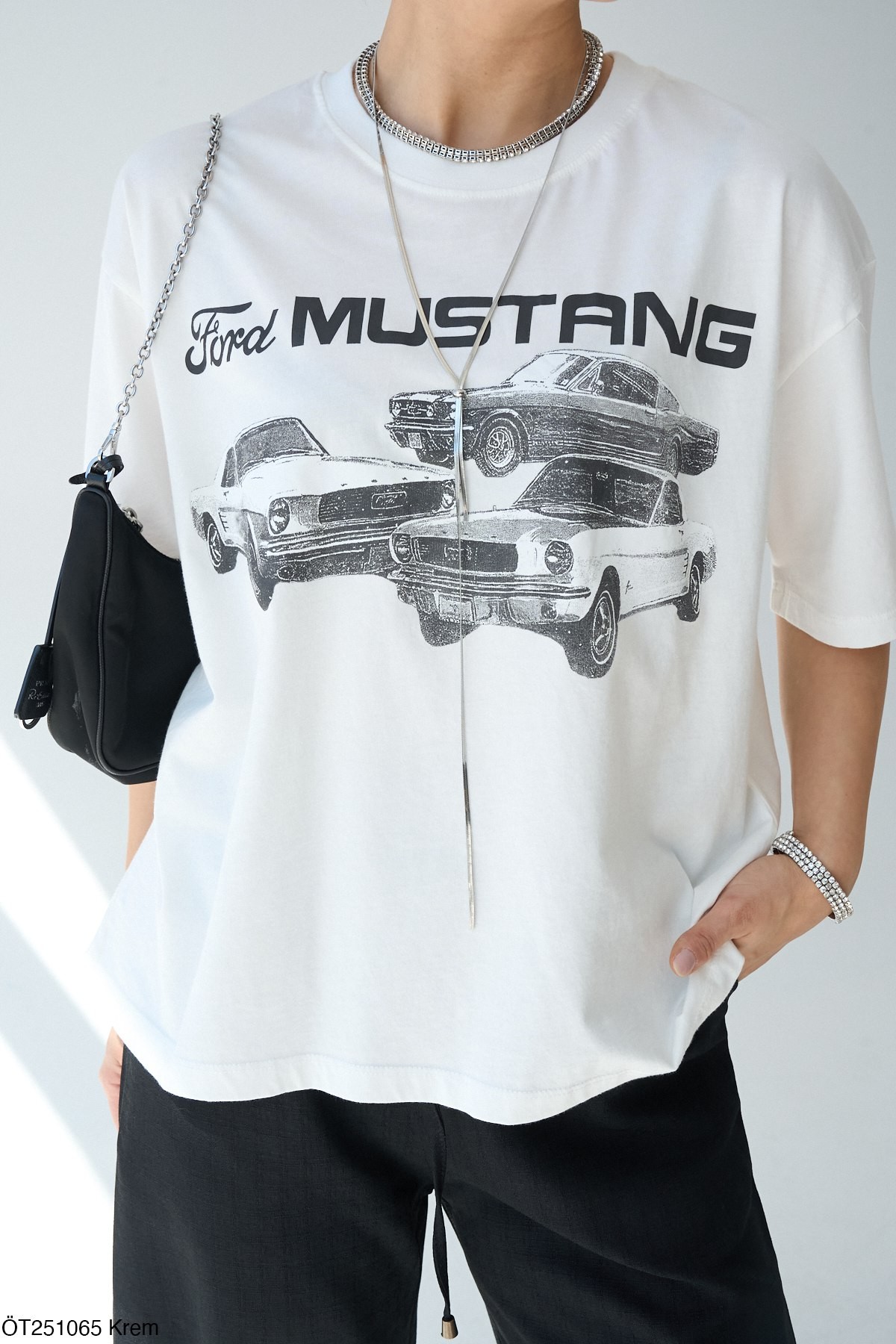 Mustang Baskılı Tshirt