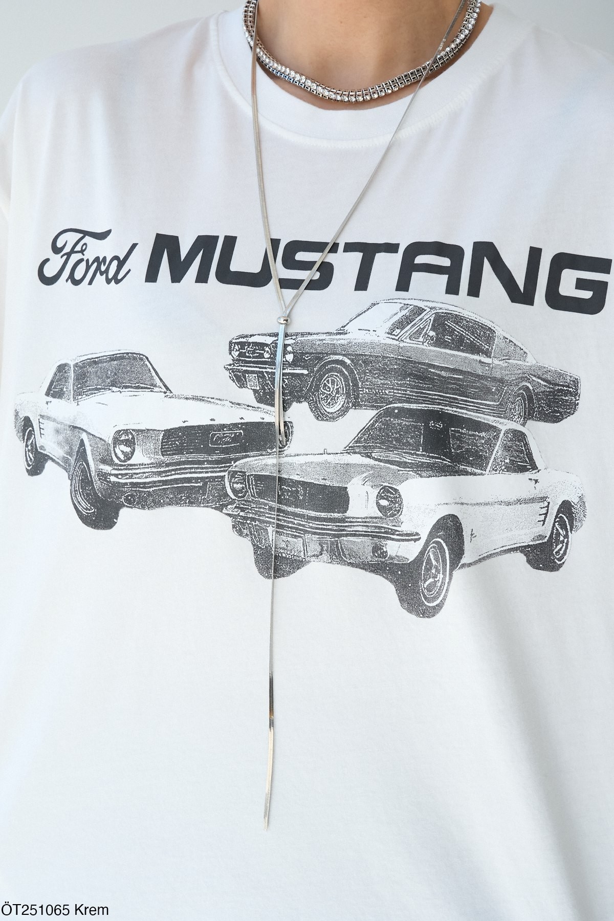 Mustang Baskılı Tshirt