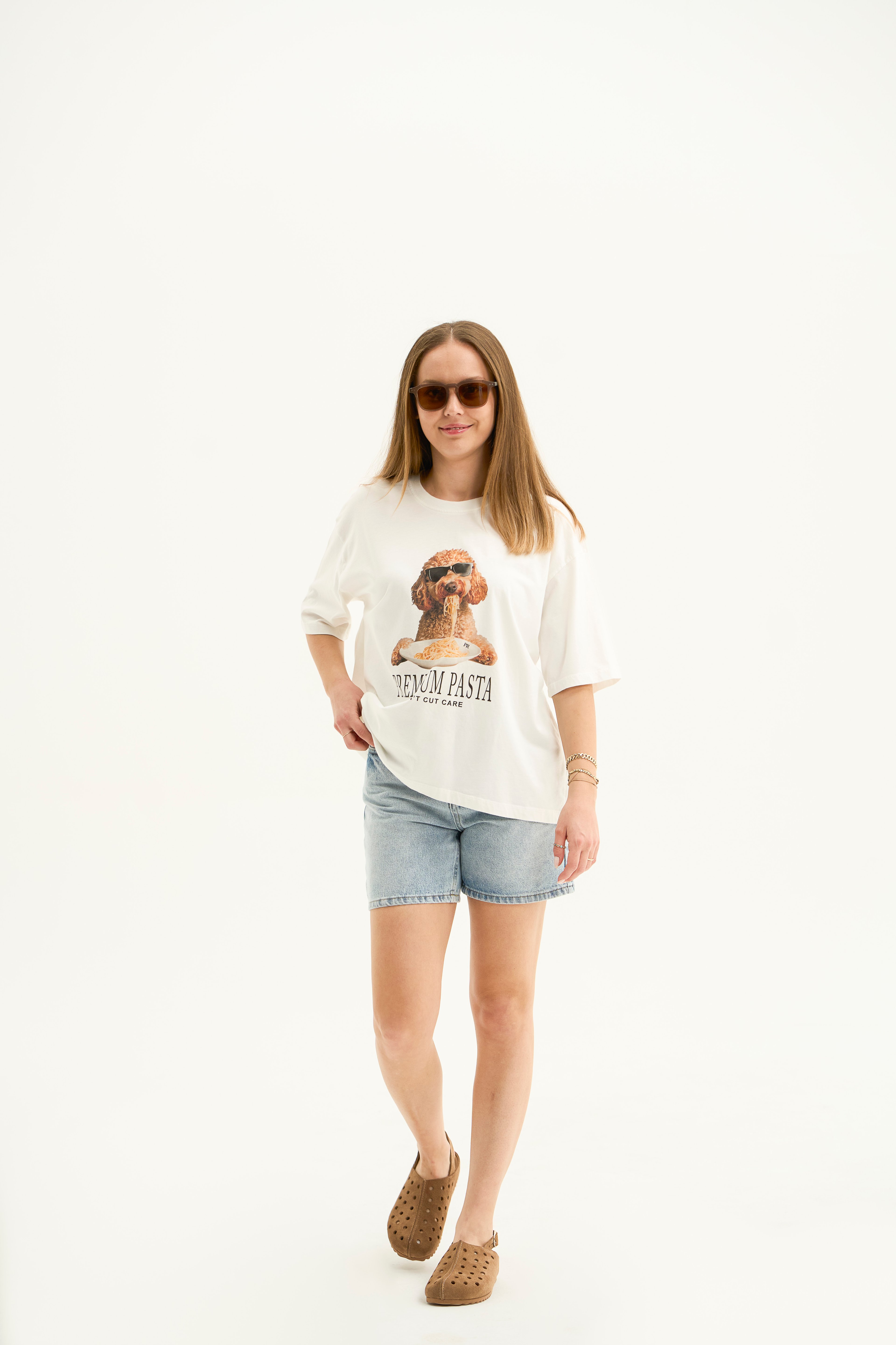 Baskılı Pamuk T-Shirt