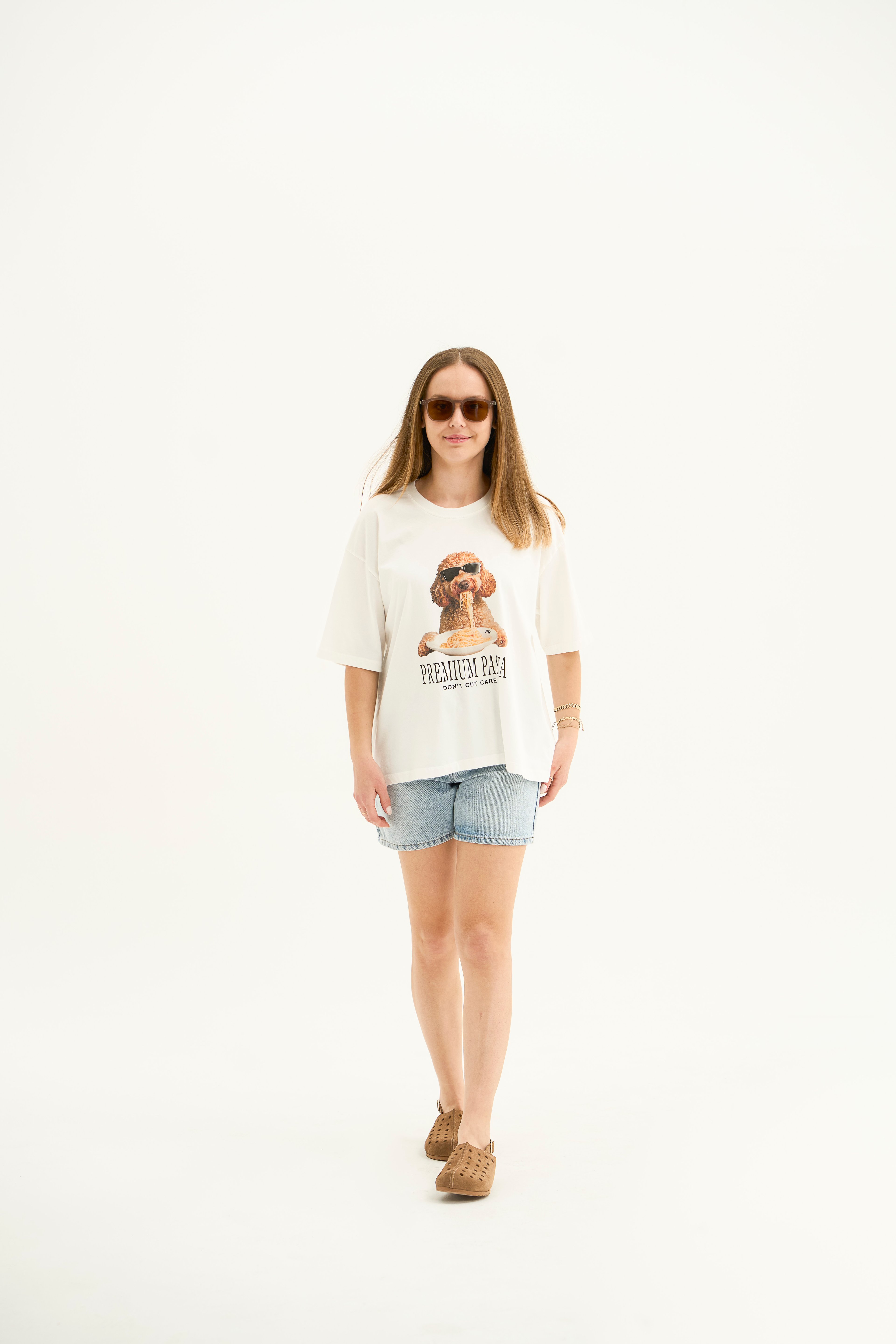 Baskılı Pamuk T-Shirt