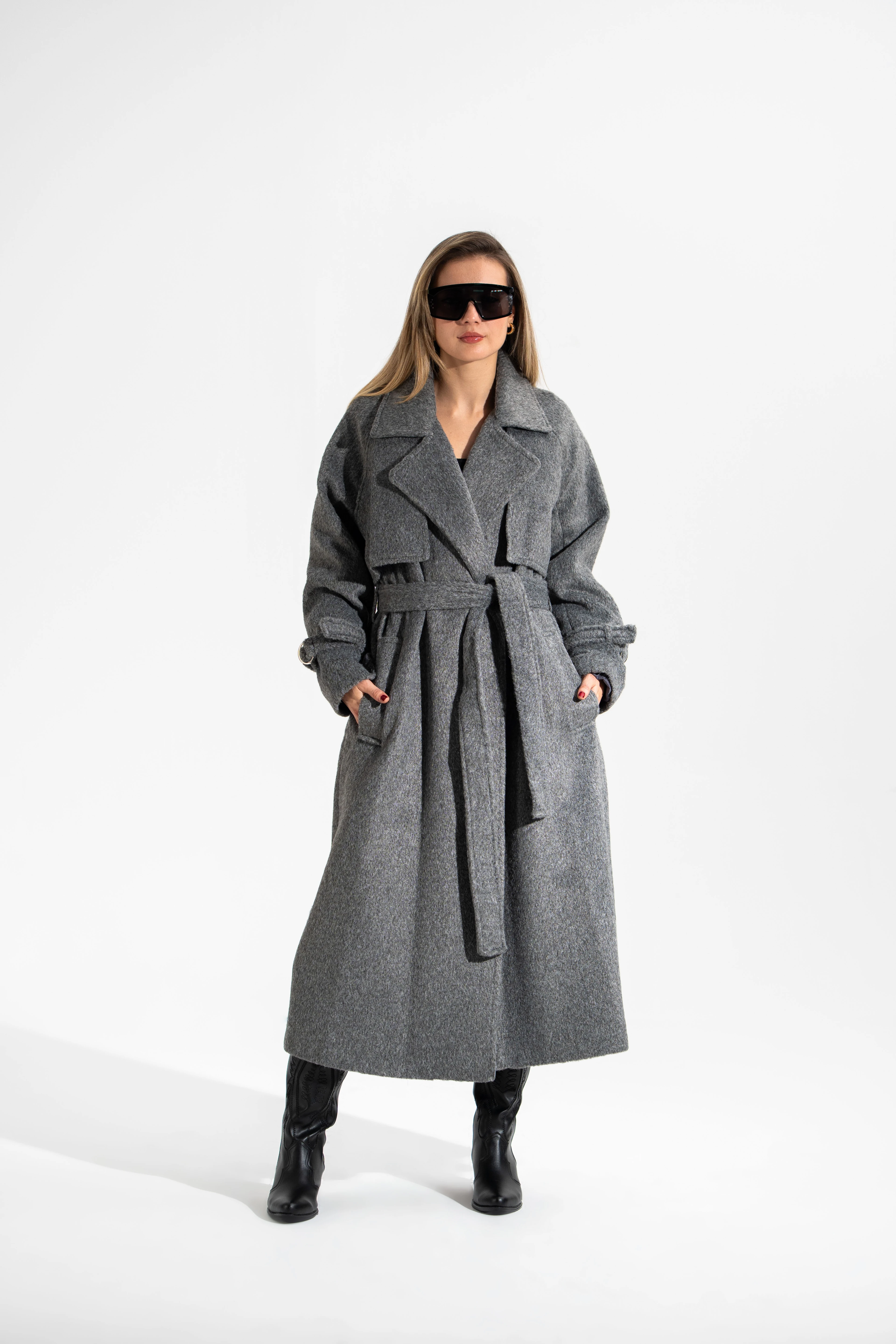 Roi Kaşe Kaban-Antrasit