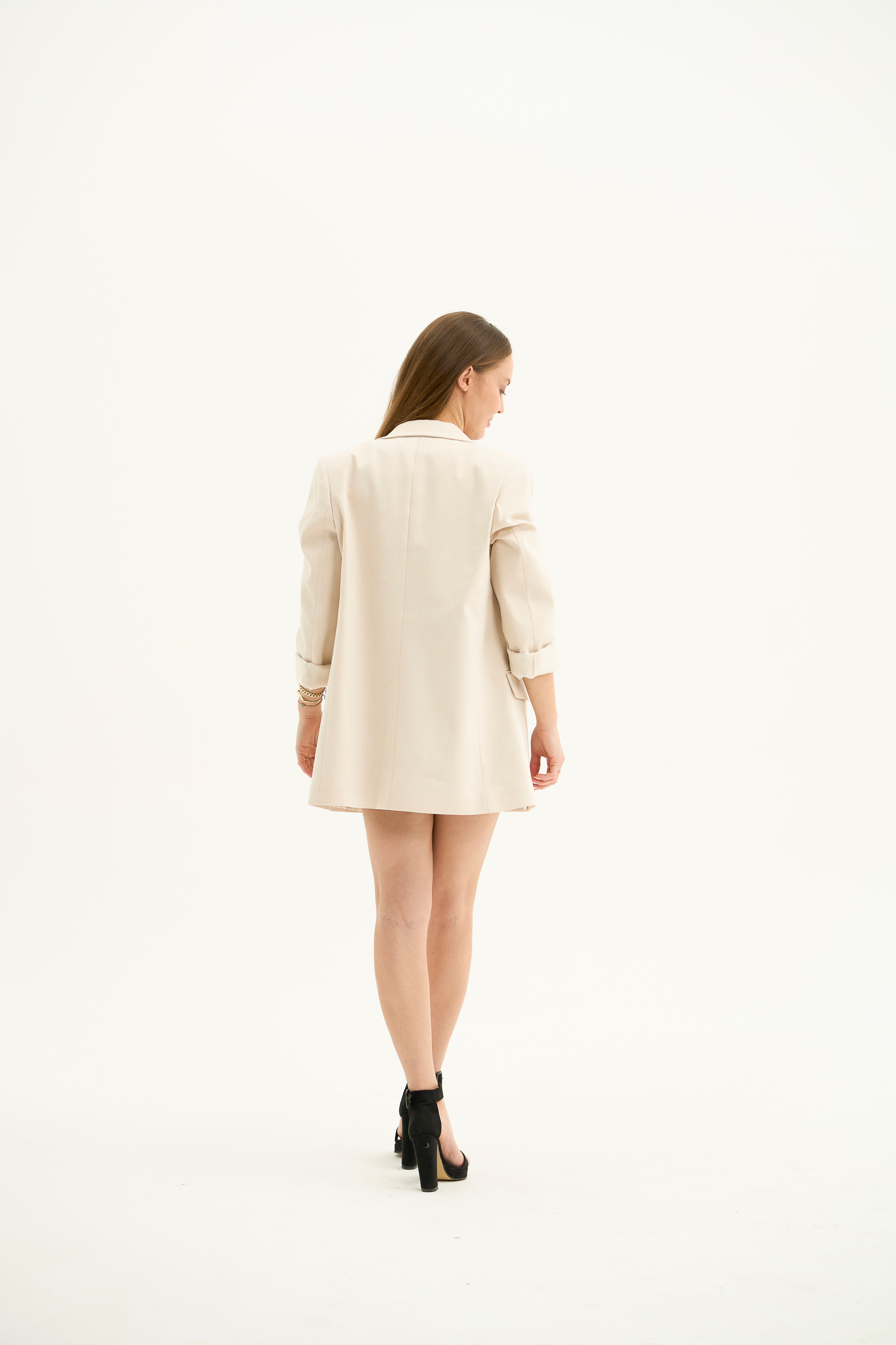 Dilvin Blazer Ceket-Beige