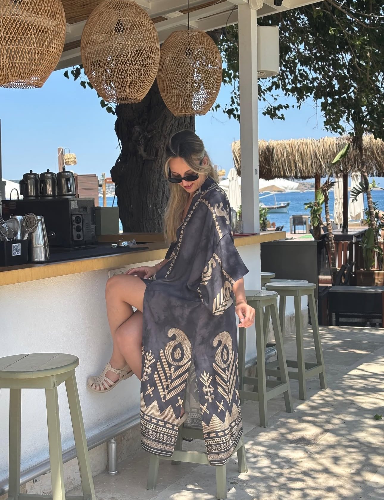 Bohem Kimono/Antrasit