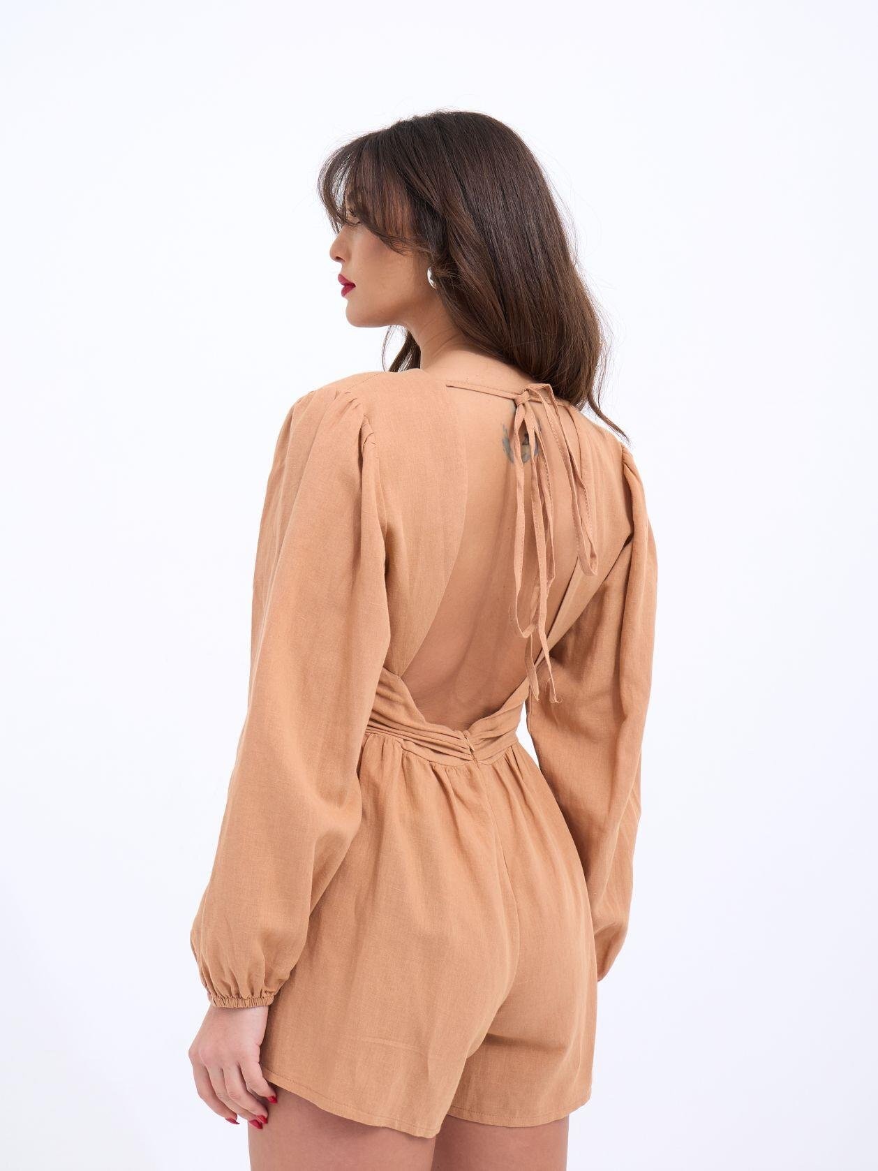 6528 TULUM ELBİSE-CAMEL