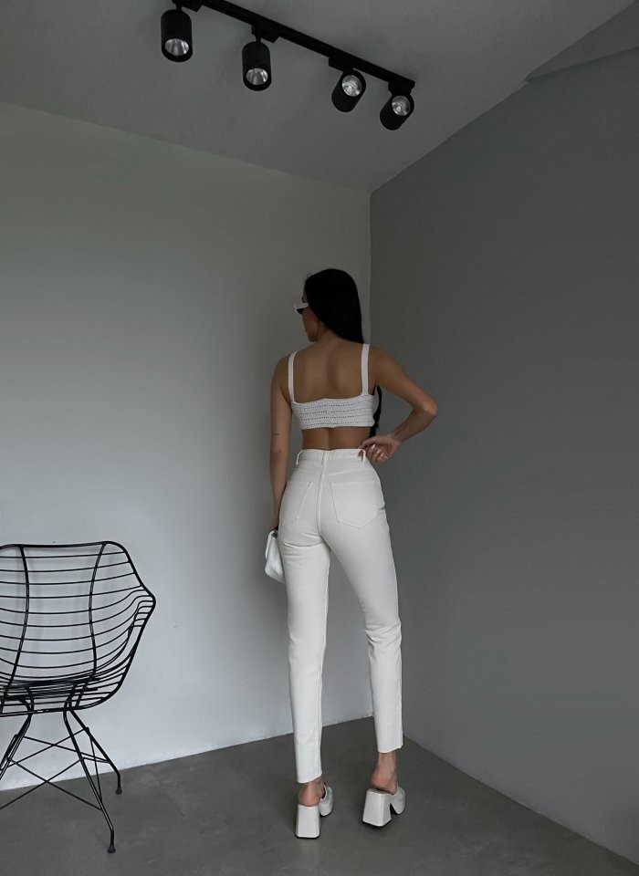 Kadın Yüksek Bel Skny Jeans Pantolon